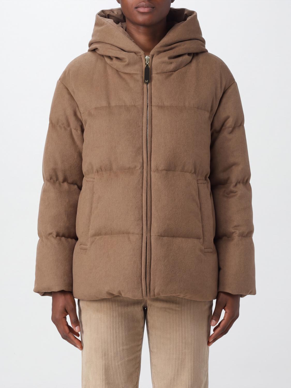Max Mara Women Max Mara Quilted Wool Short Hooded Jacket MAX MARA