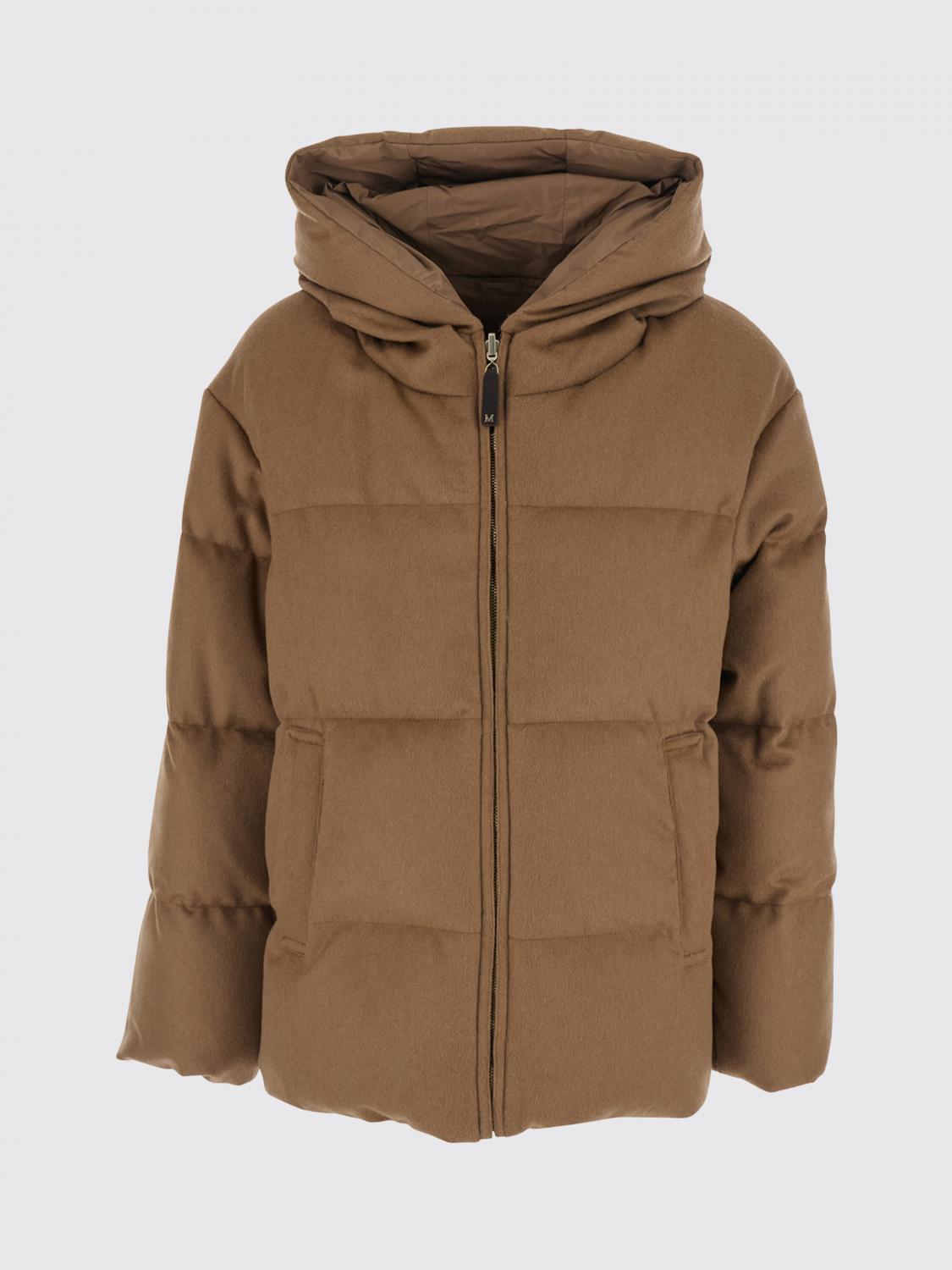 Max Mara Women Max Mara Quilted Wool Short Hooded Jacket MAX MARA