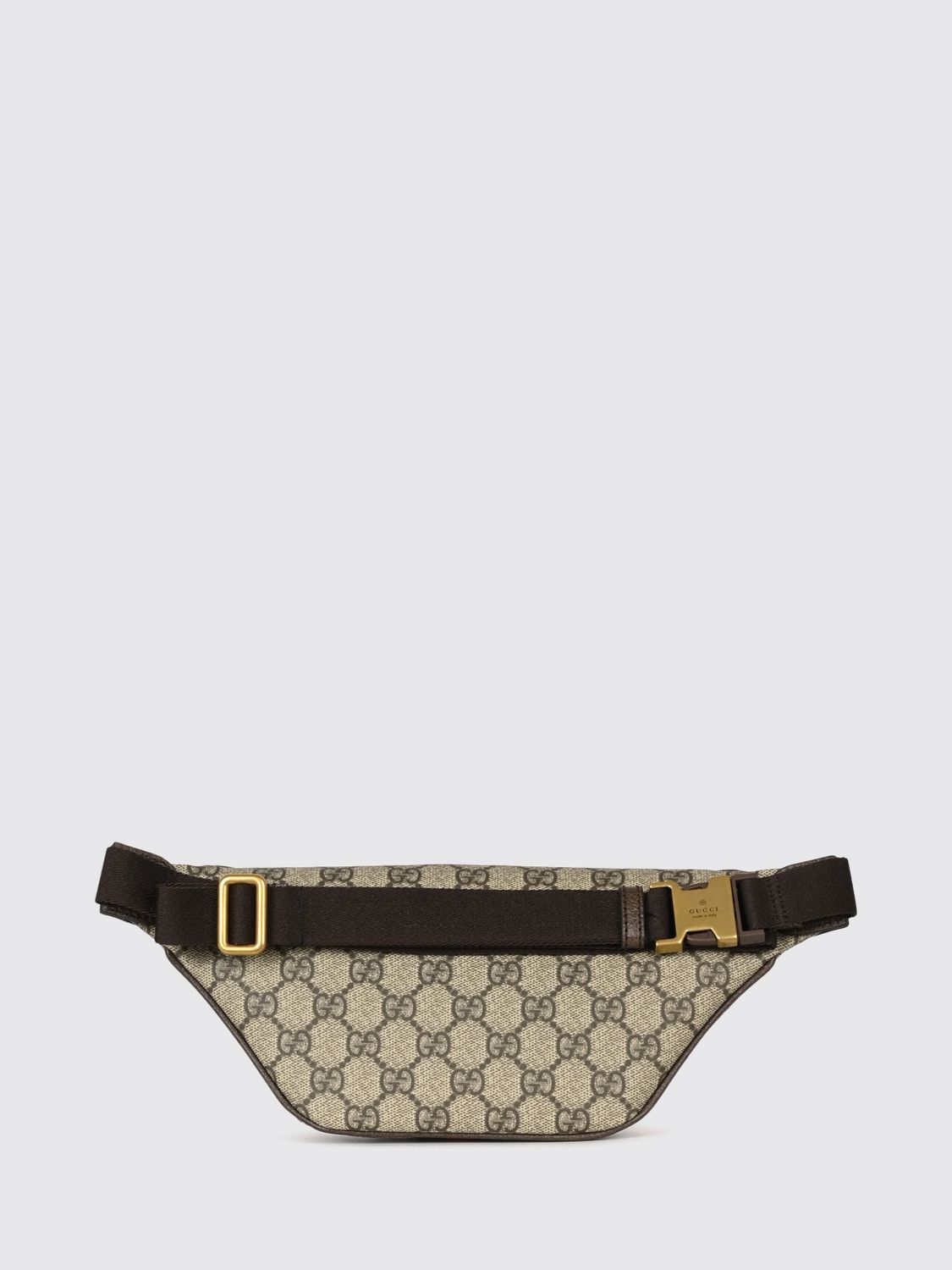 Gucci Men Ophidia Gg Supreme Fabric Belt Bag Gucci With Monogram Pattern GUCCI