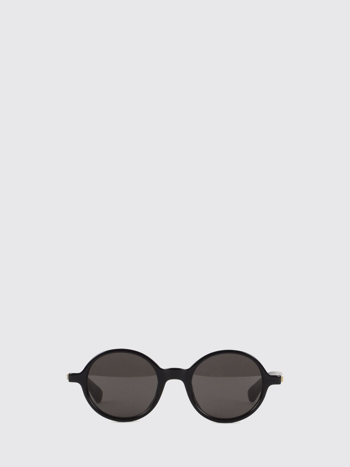 Bottega Veneta Men Bottega Veneta Rounded Frame Black Acetate Eyeglasses BOTTEGA VENETA