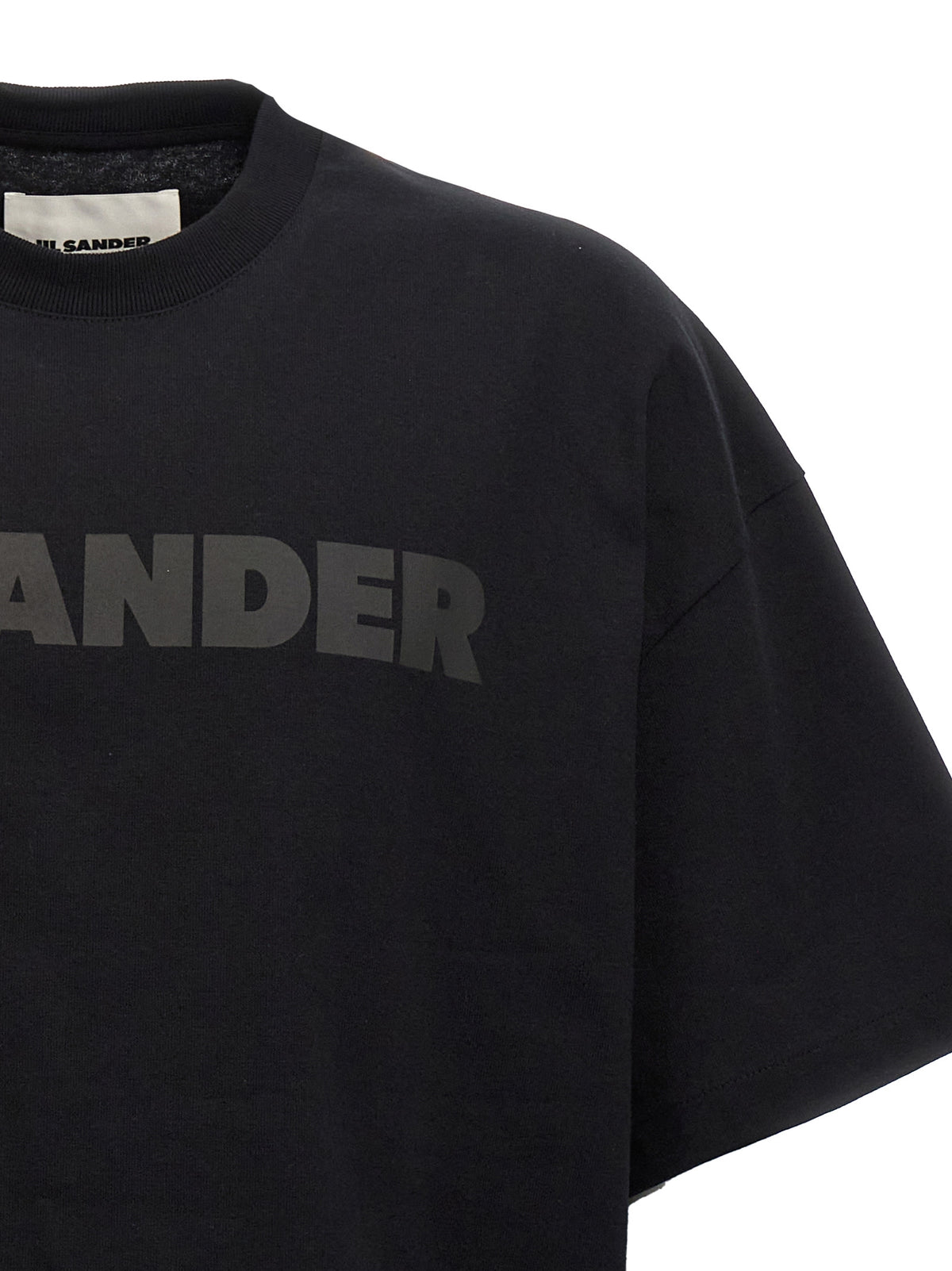 Jil Sander Men Logo Print T-Shirt JIL SANDER