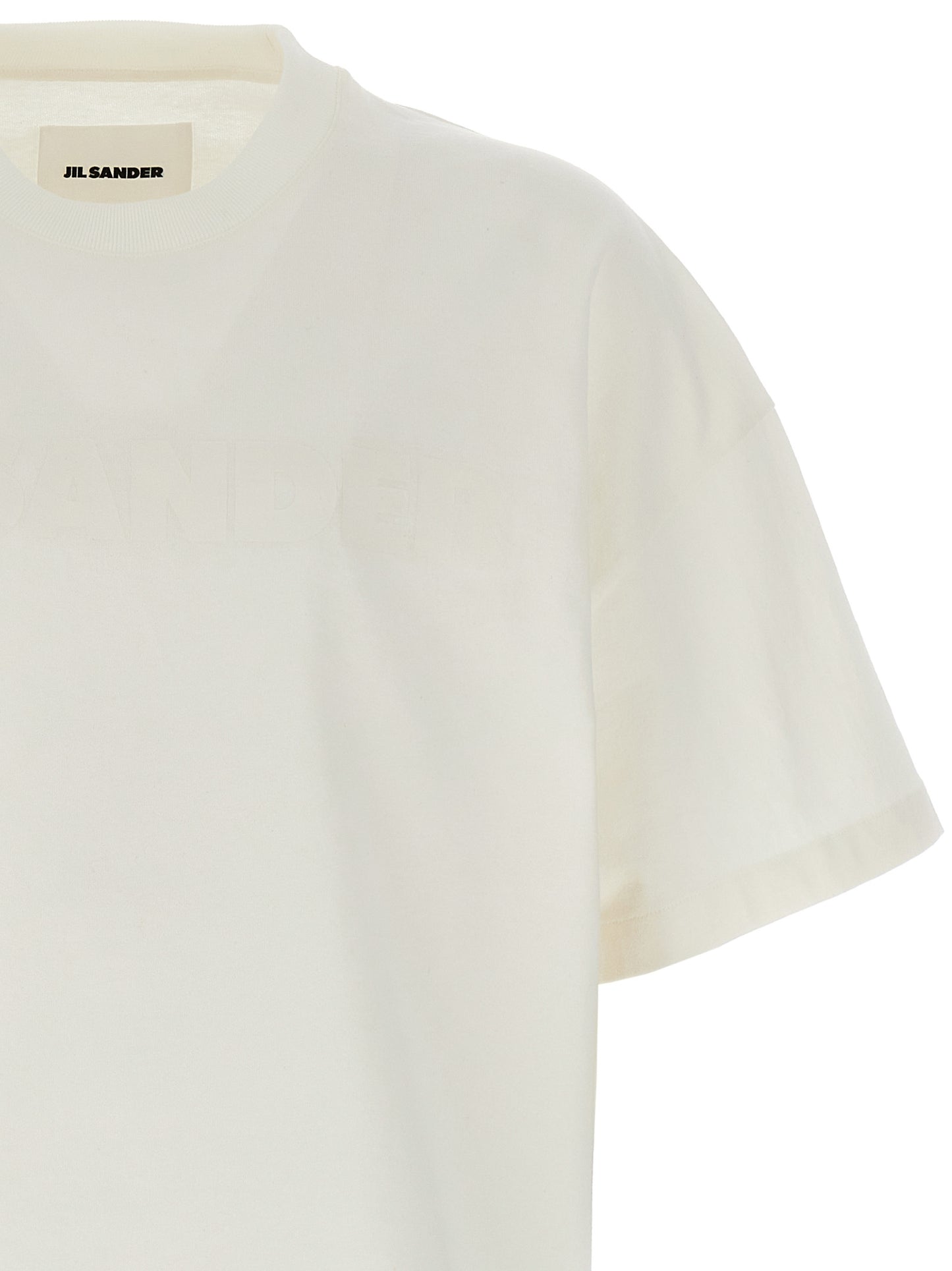 Jil Sander Men Logo Print T-Shirt JIL SANDER