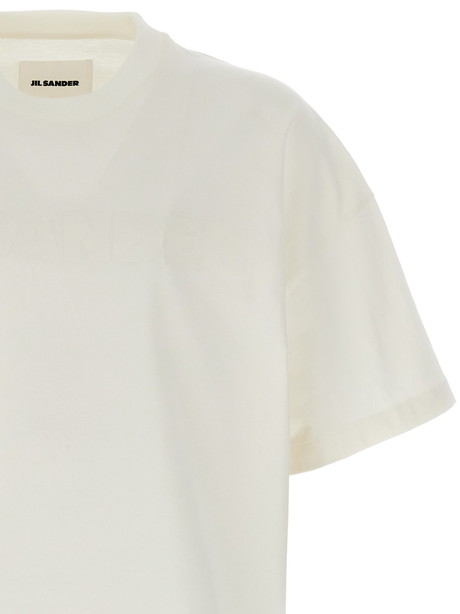 Jil Sander Men Logo Print T-Shirt JIL SANDER