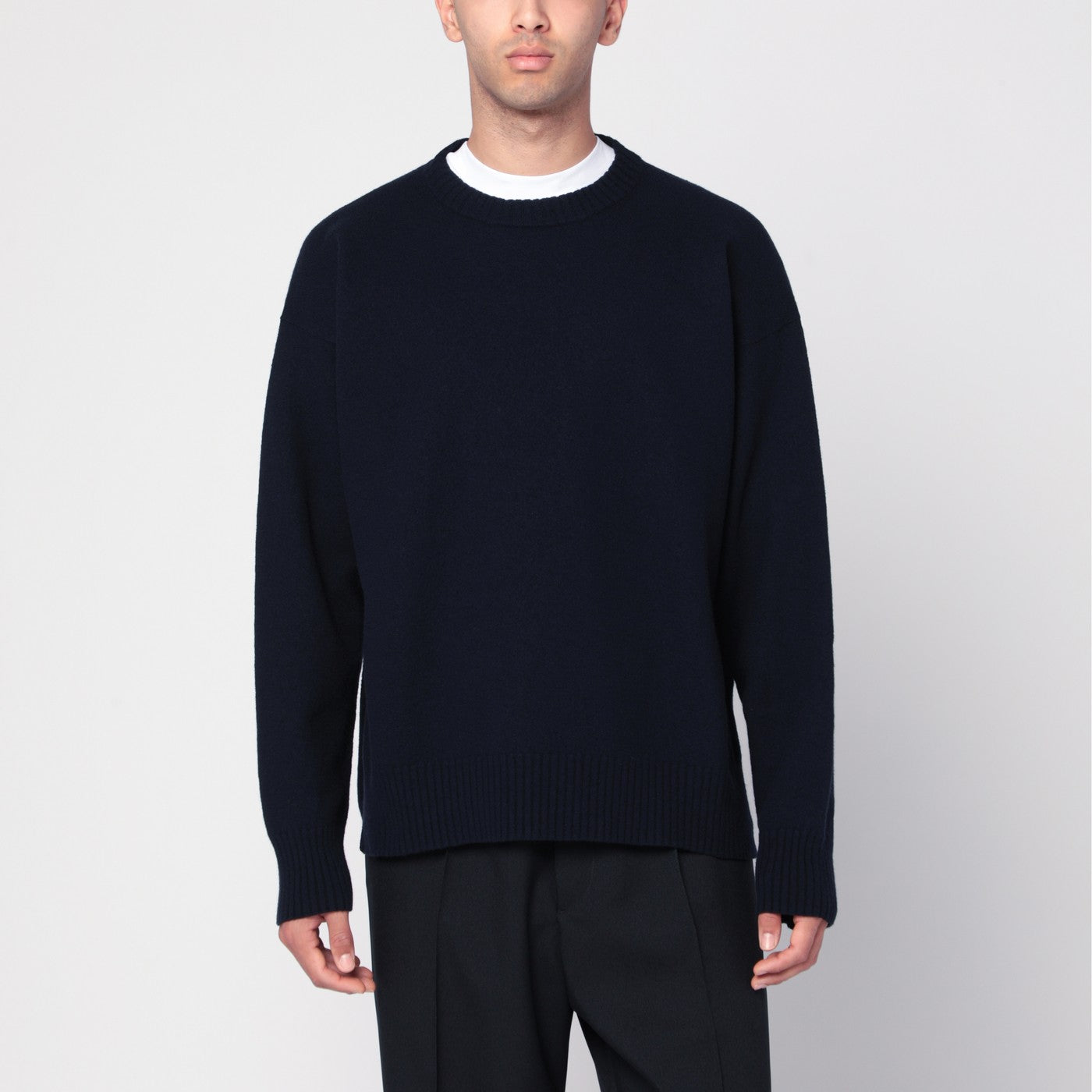 Jil Sander Midnight Blue Cotton T-Shirt Men JIL SANDER