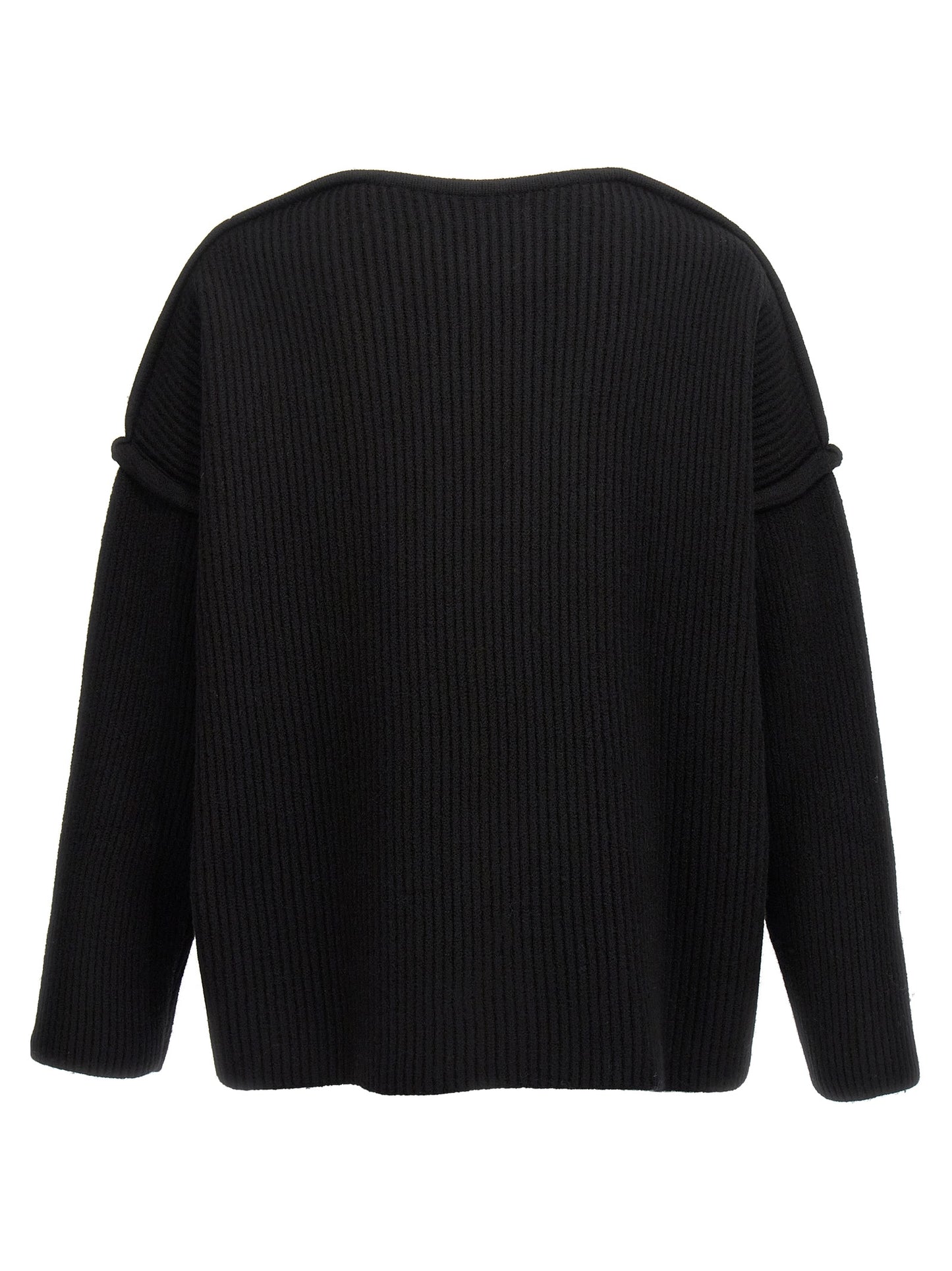 Jil Sander Men Geometric Neckline Sweater JIL SANDER