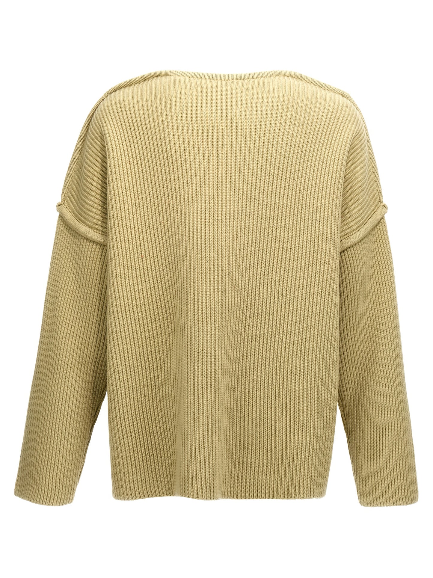 Jil Sander Men Geometric Neckline Sweater JIL SANDER