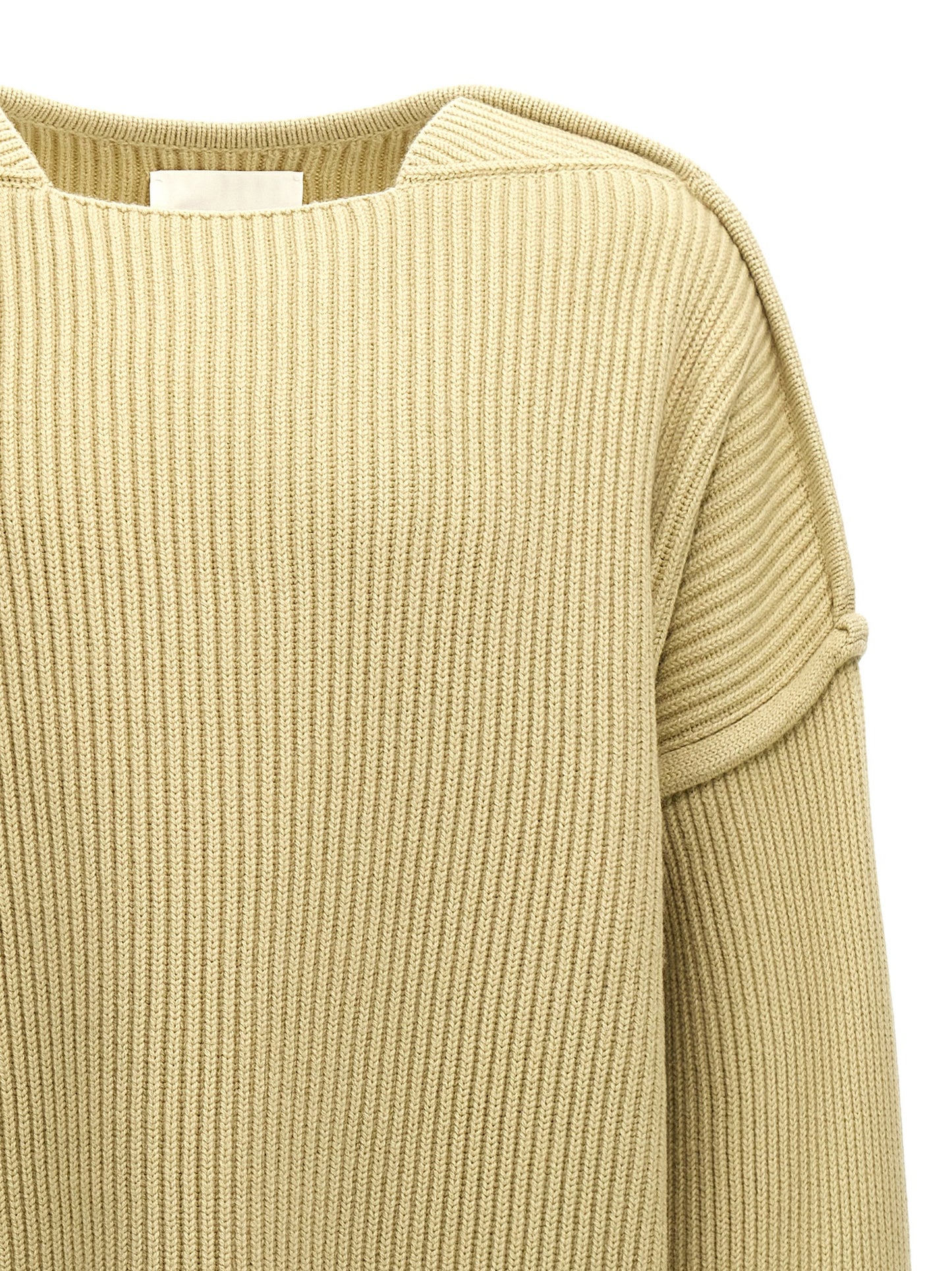 Jil Sander Men Geometric Neckline Sweater JIL SANDER