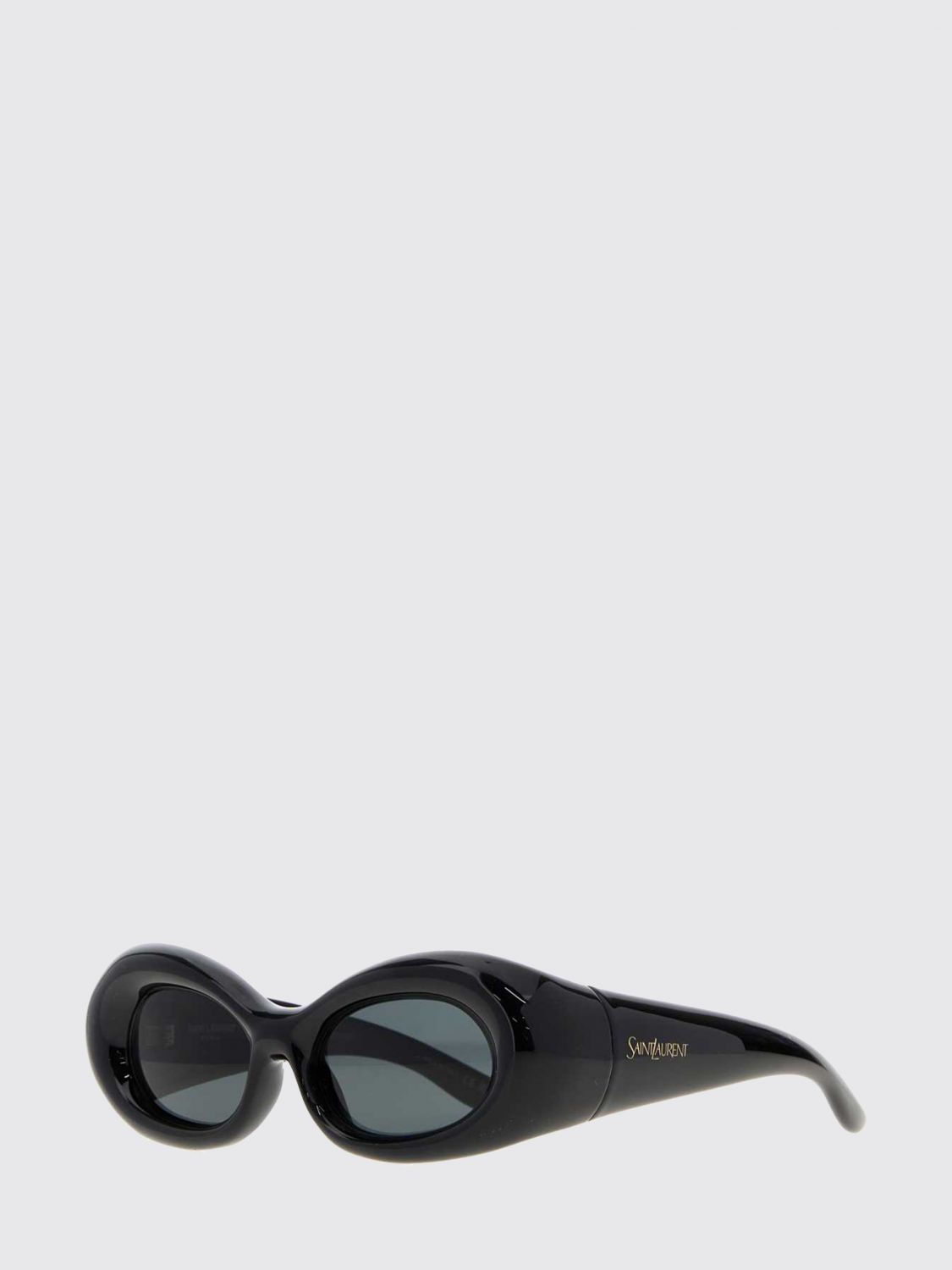 Saint Laurent Women Saint Laurent Teardrop Acetate Sunglasses With Contrast Logo SAINT LAURENT