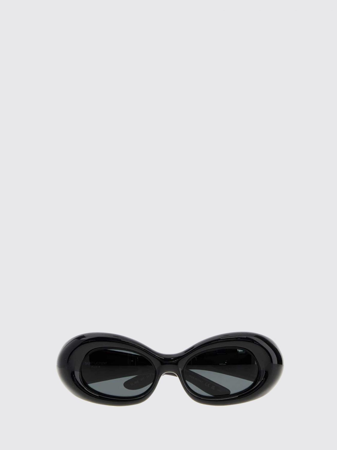 Saint Laurent Women Saint Laurent Teardrop Acetate Sunglasses With Contrast Logo SAINT LAURENT