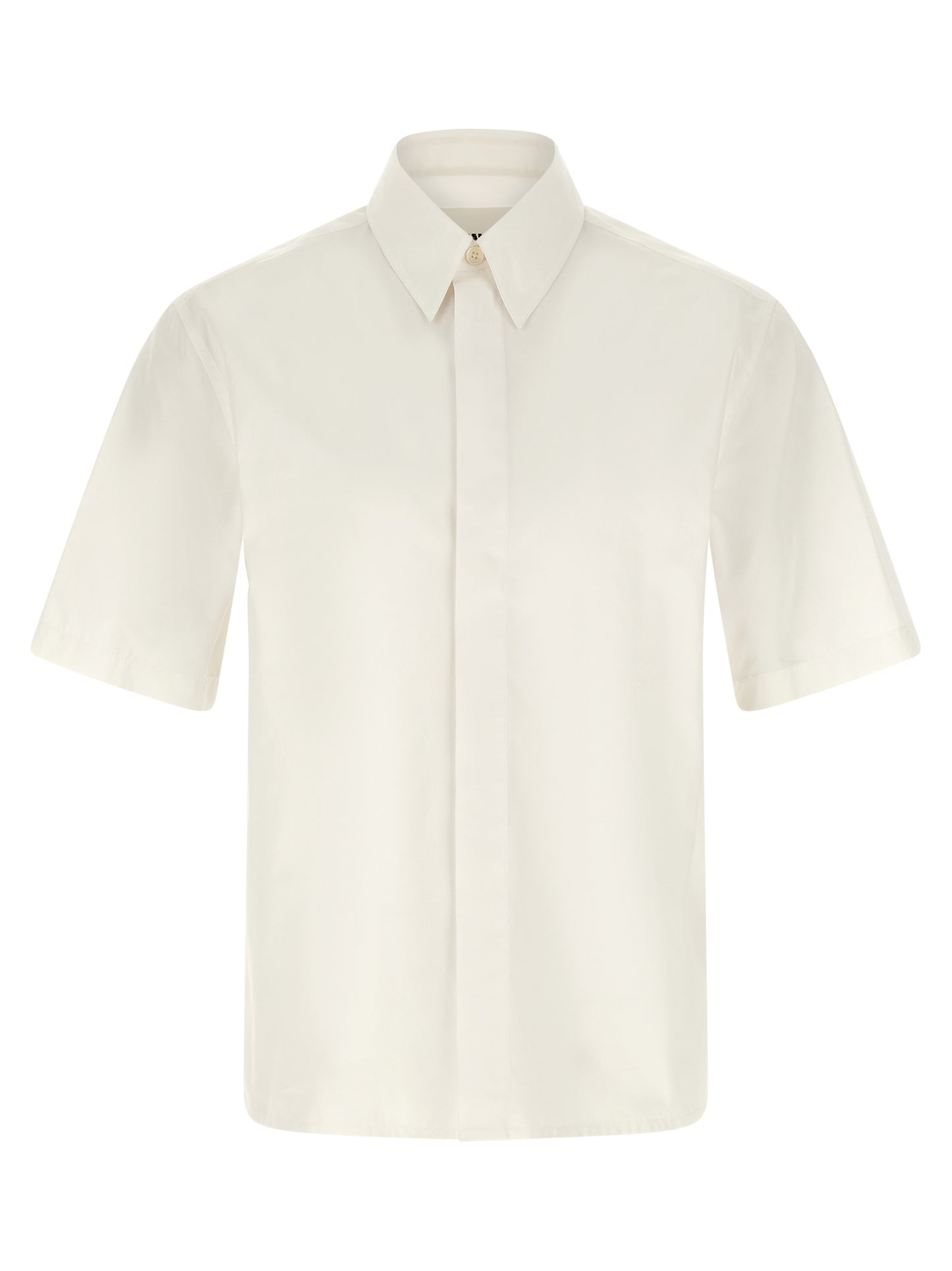 Jil Sander Men Logo Embroidery Shirt JIL SANDER