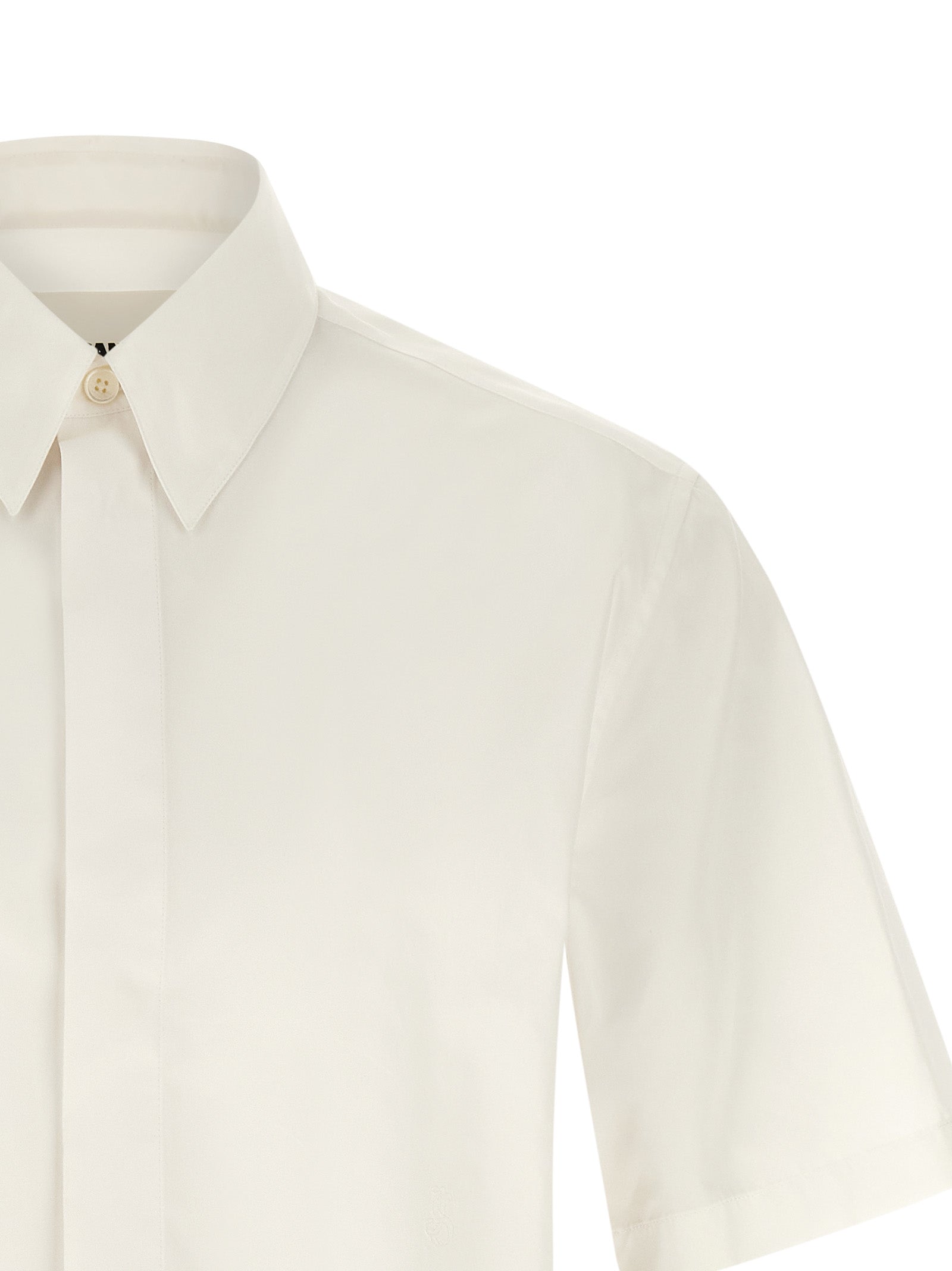 Jil Sander Men Logo Embroidery Shirt JIL SANDER