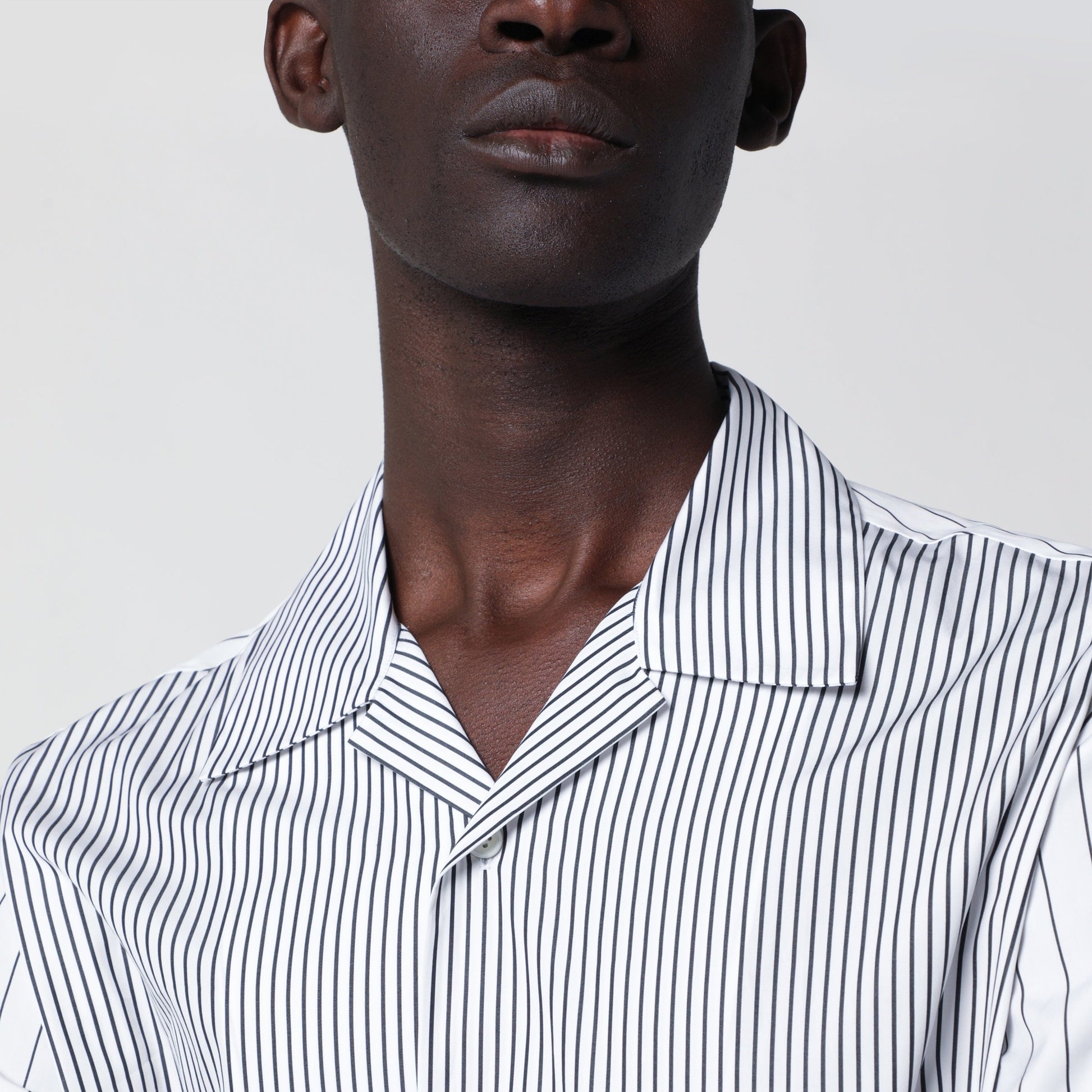 Jil Sander Shirt In Lightweight Striped Cotton Men JIL SANDER