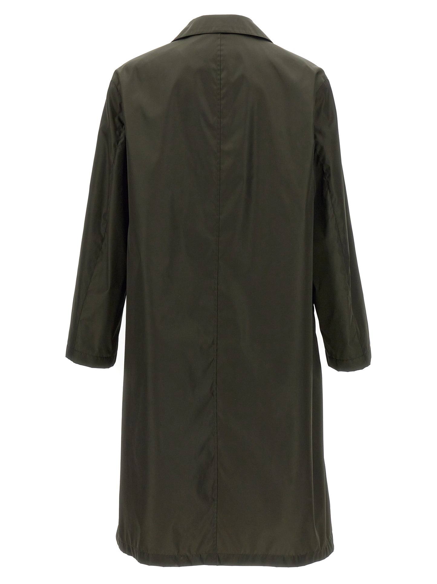 Jil Sander Men Single-Breasted Trench Coat JIL SANDER