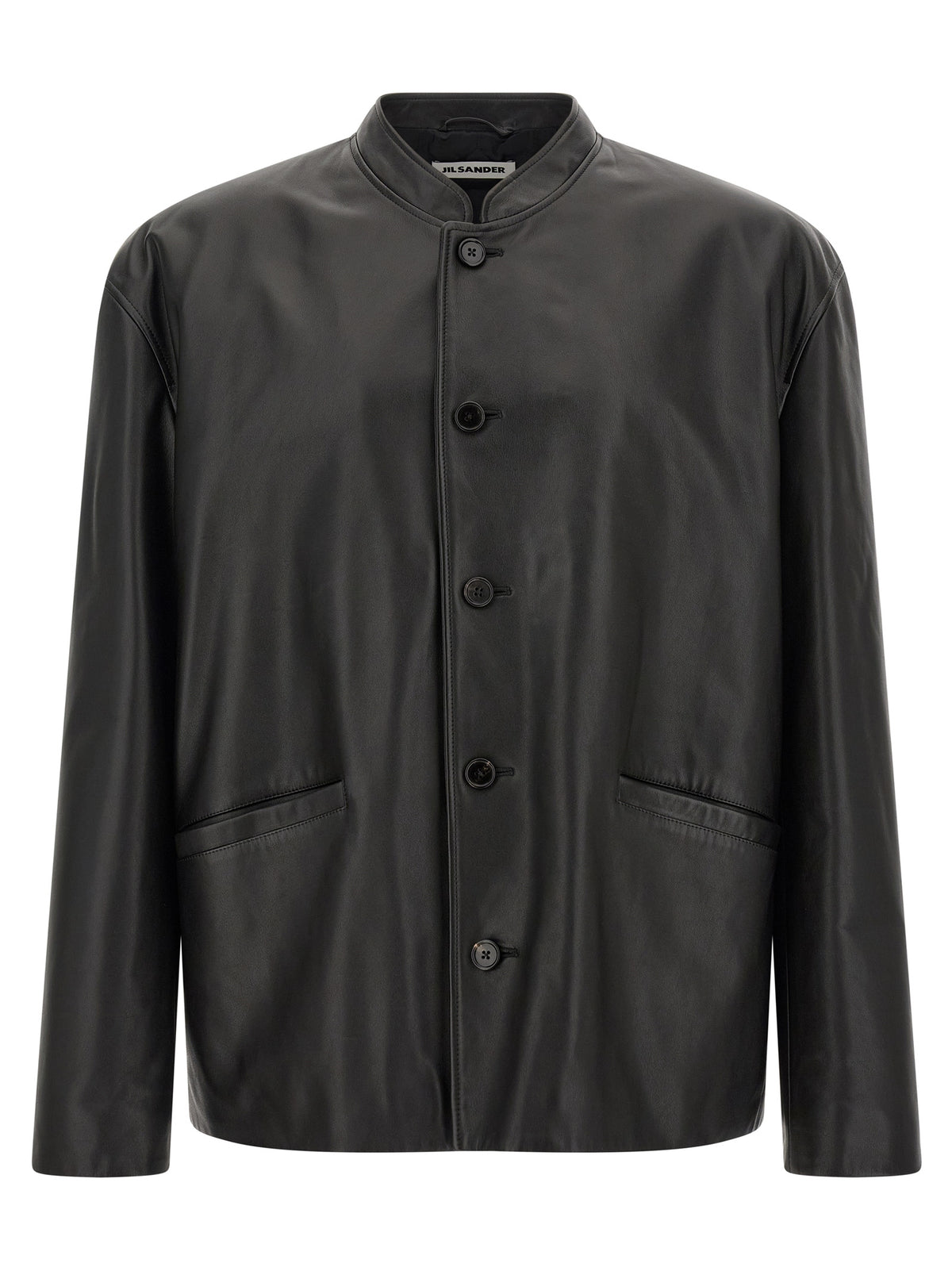 Jil Sander Men '145' Leather Jacket