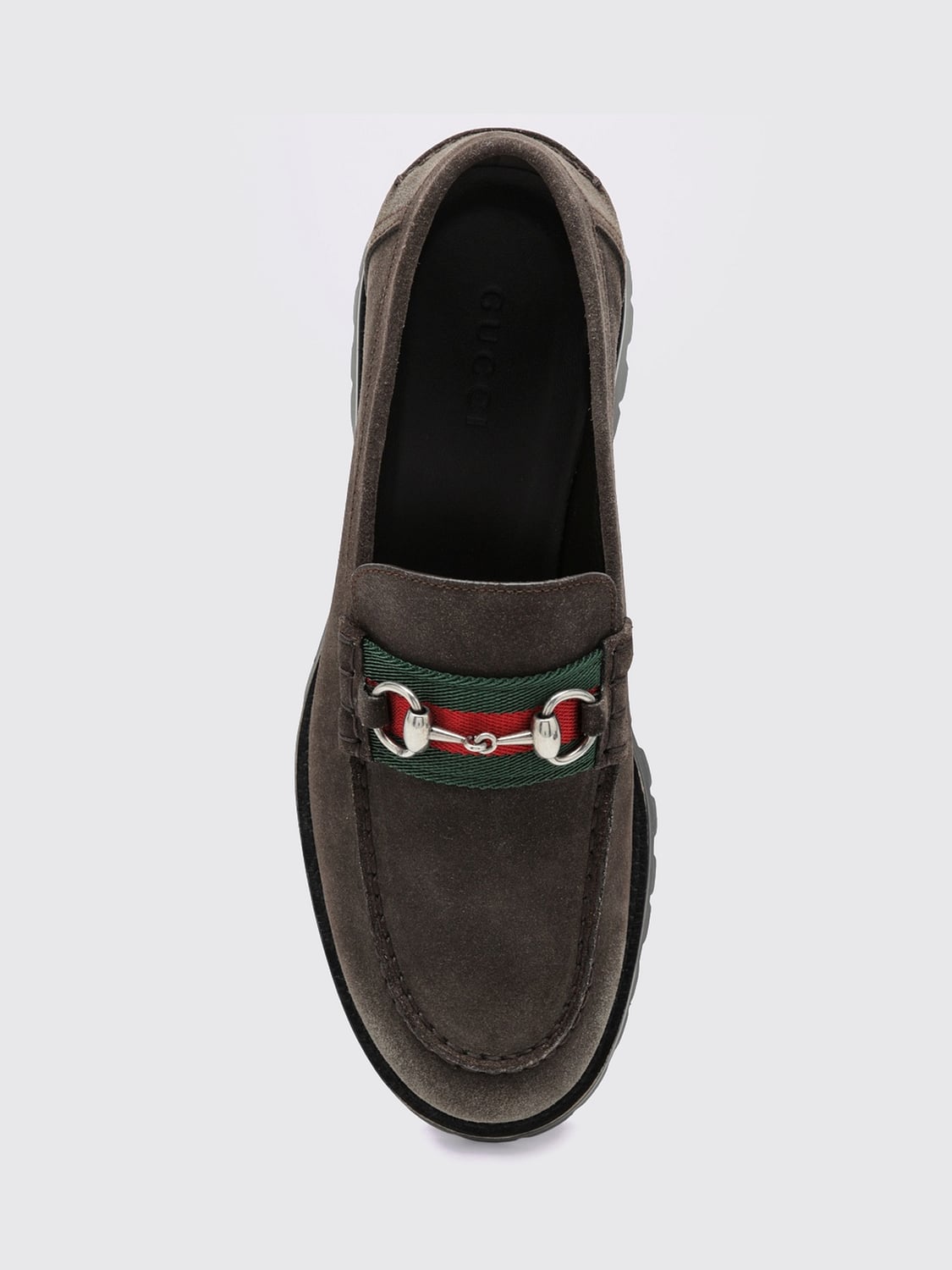 Gucci Men Suede Penny Loafers Gucci With Horsebit Detail GUCCI