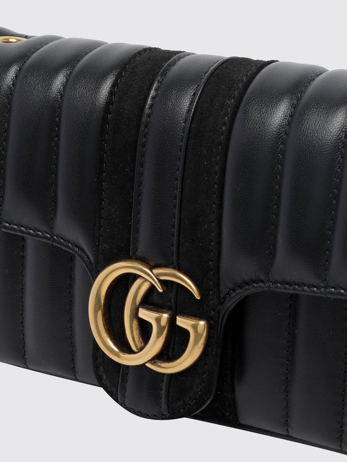 Gucci Women Gucci Jetset Gg Marmont Matelasse Nappa Monogram Mini Bag GUCCI