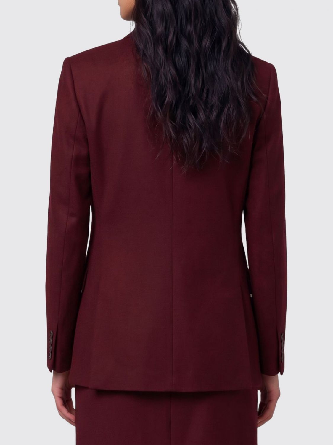 Max Mara Women Max Mara Double-Breasted Wool Blazer With Peak Lapels MAX MARA