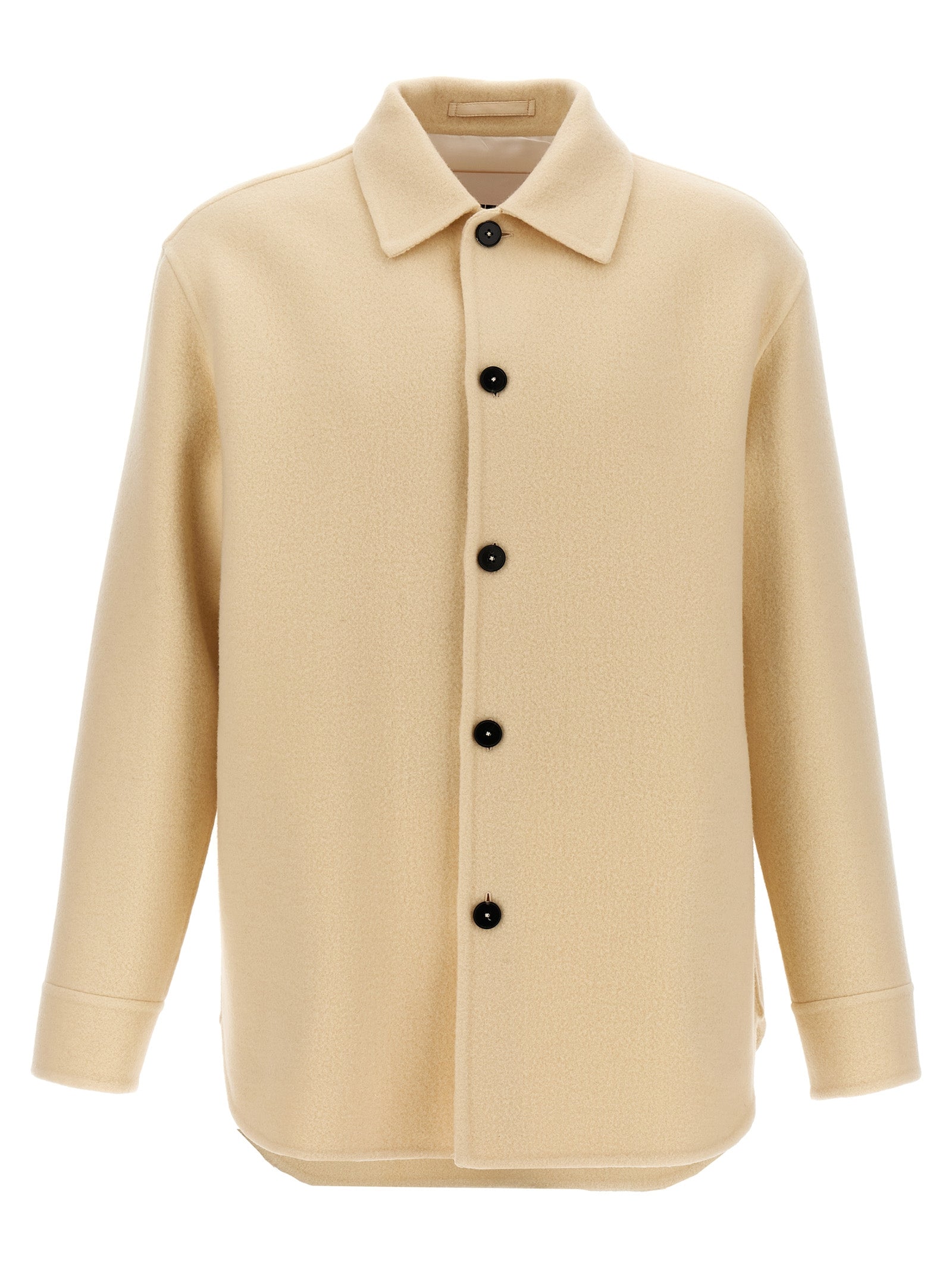 Jil Sander Men Wool Coat JIL SANDER