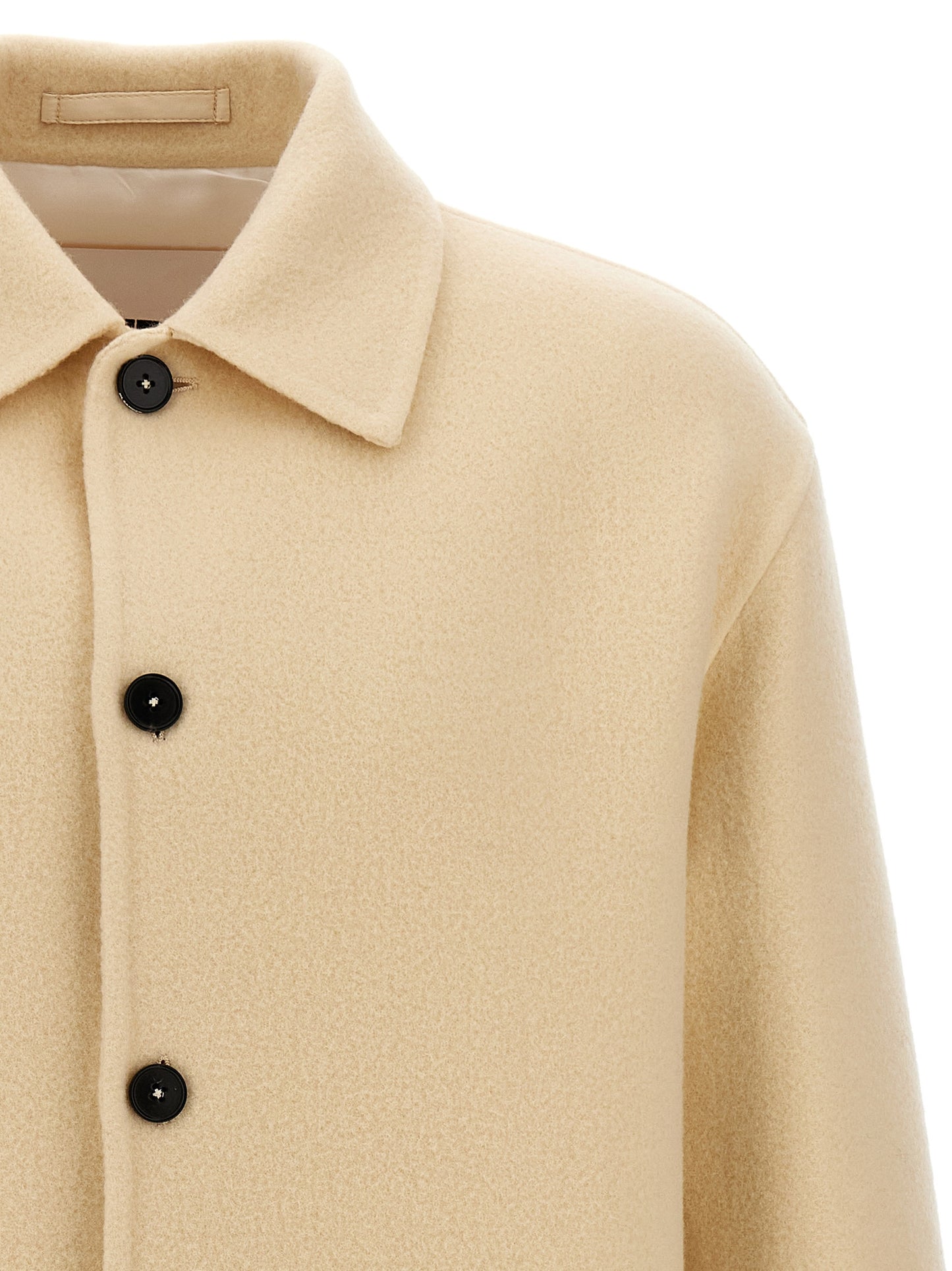 Jil Sander Men Wool Coat JIL SANDER