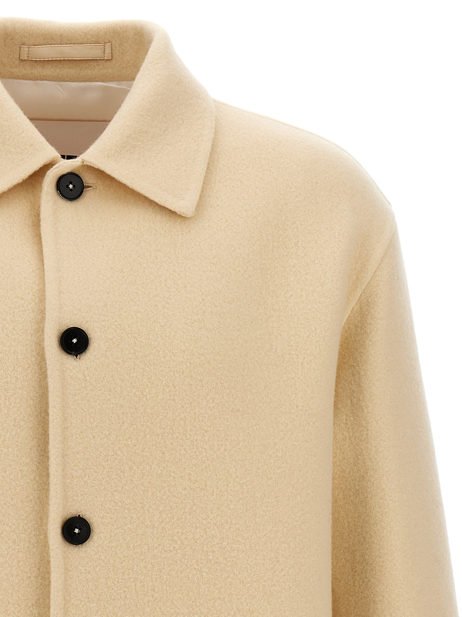 Jil Sander Men Wool Coat JIL SANDER