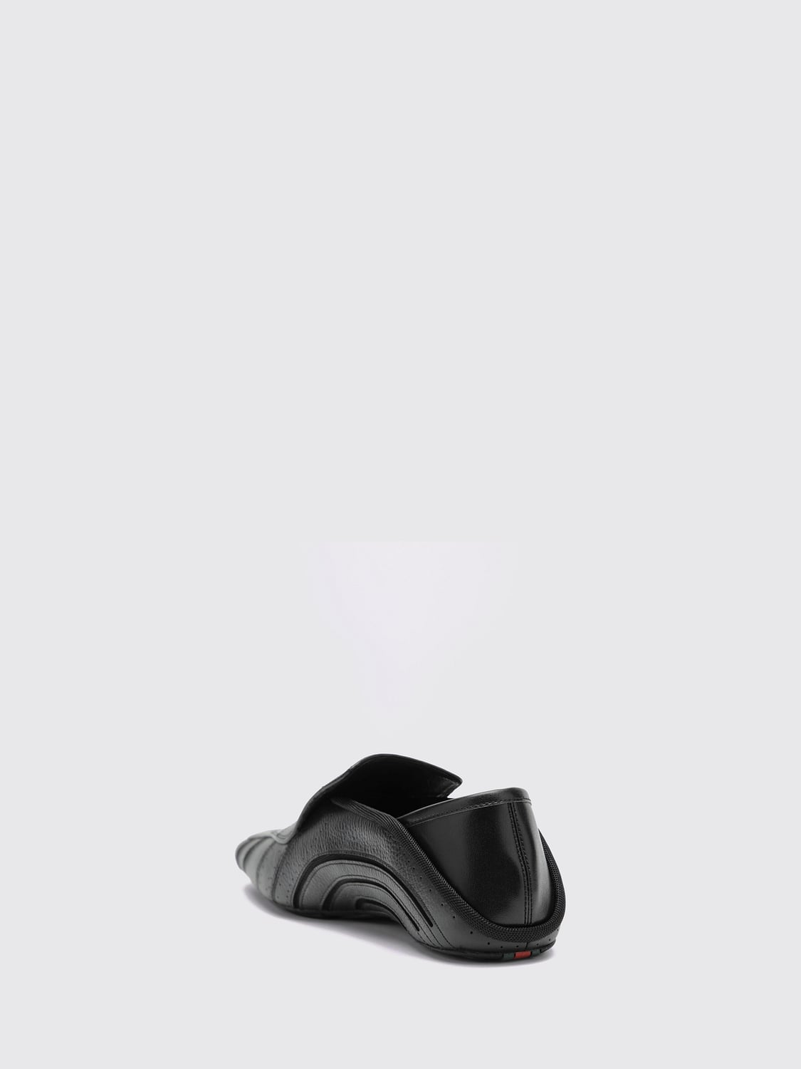 Gucci Men Gucci Calfskin Slip-On Sneakers With Web Detail GUCCI