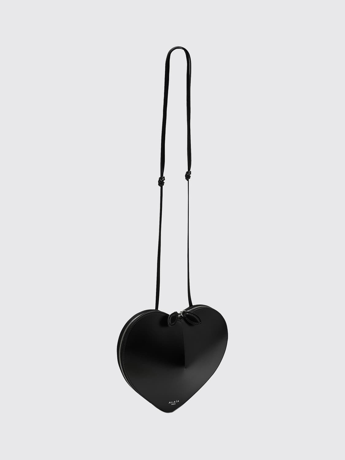 Alaia Women Alaia Le Cœur Heart-Shaped Calfskin Mini Crossbody Bag ALAIA