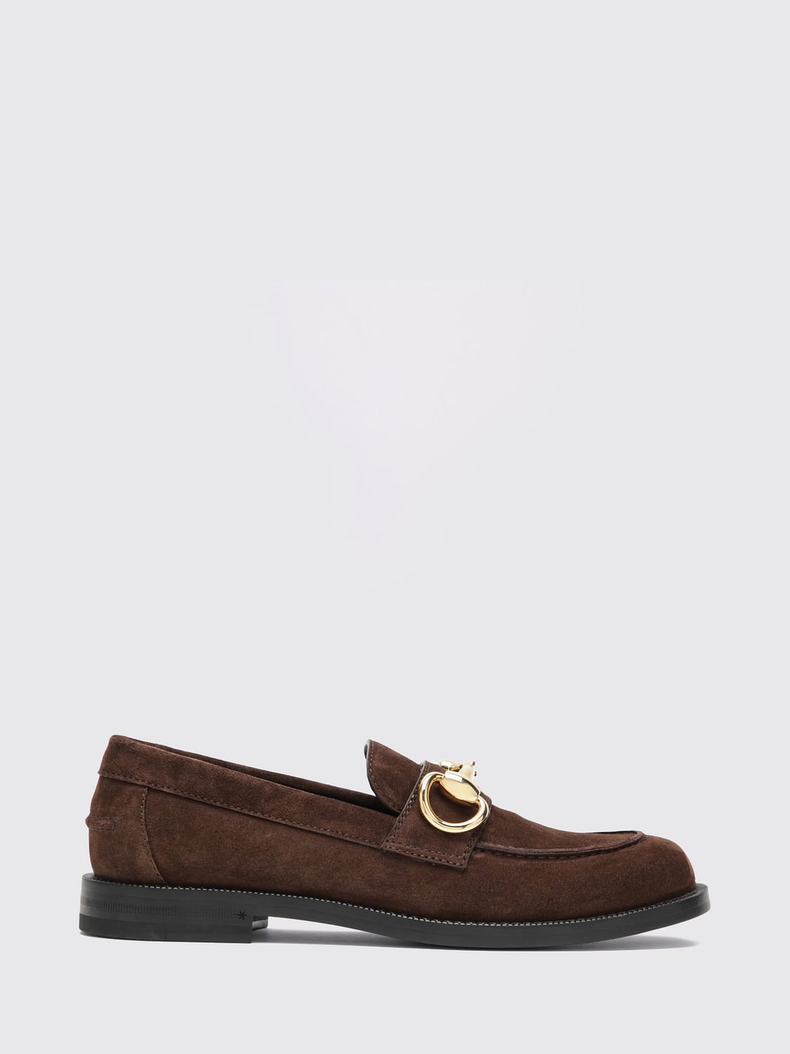 Gucci Women Boulevard Suede Penny Loafers Gucci With Horsebit Detail GUCCI