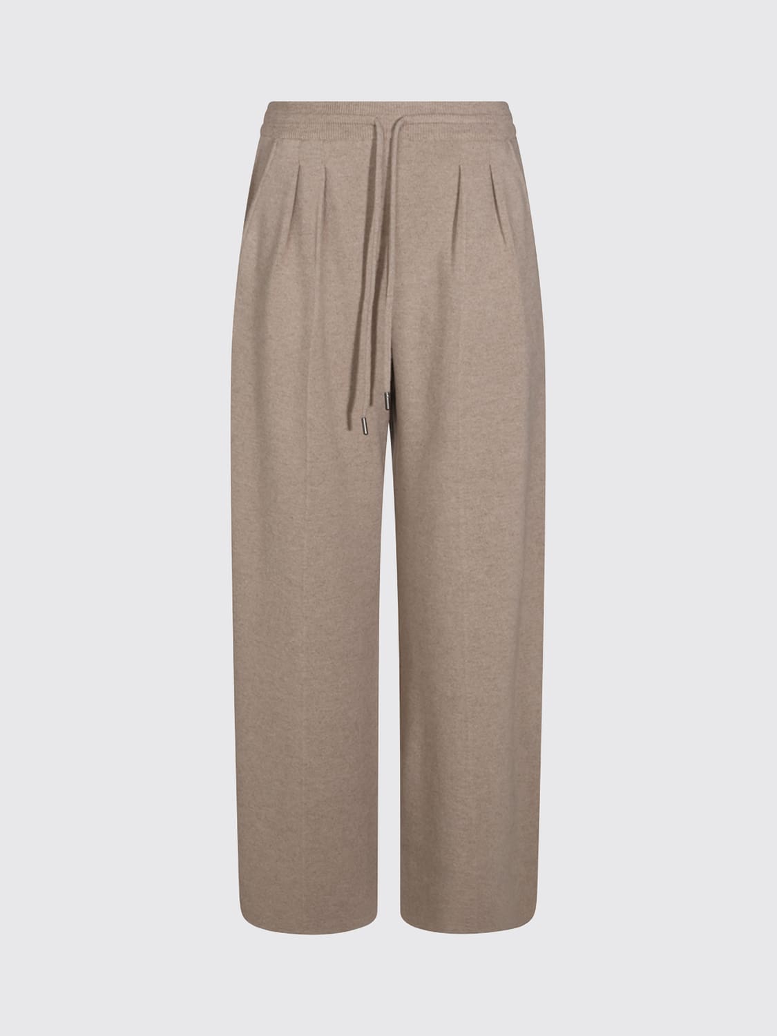 Max Mara Women Max Mara High-Waisted Wool And Cashmere Knit Trousers MAX MARA