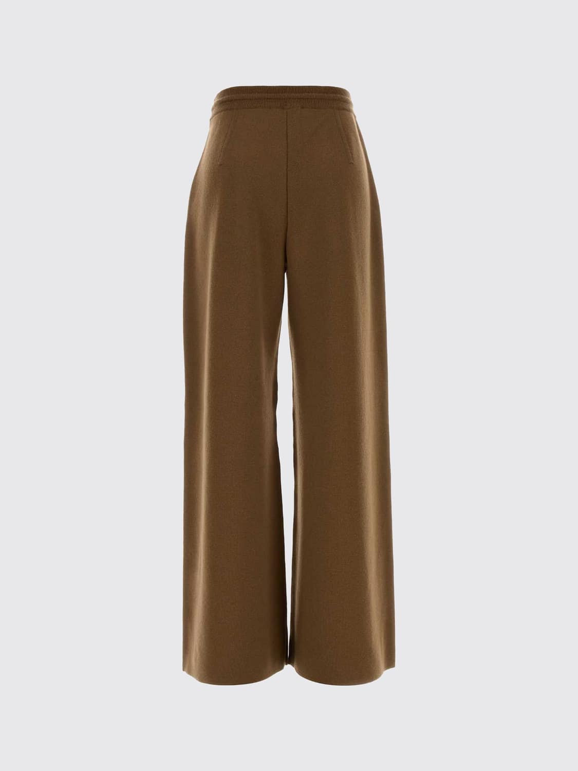 Max Mara Women Max Mara High-Waisted Wool And Cashmere Knit Trousers MAX MARA