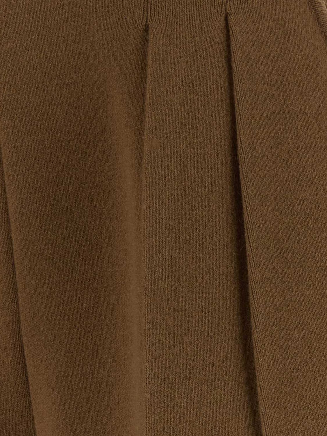 Max Mara Women Max Mara High-Waisted Wool And Cashmere Knit Trousers MAX MARA