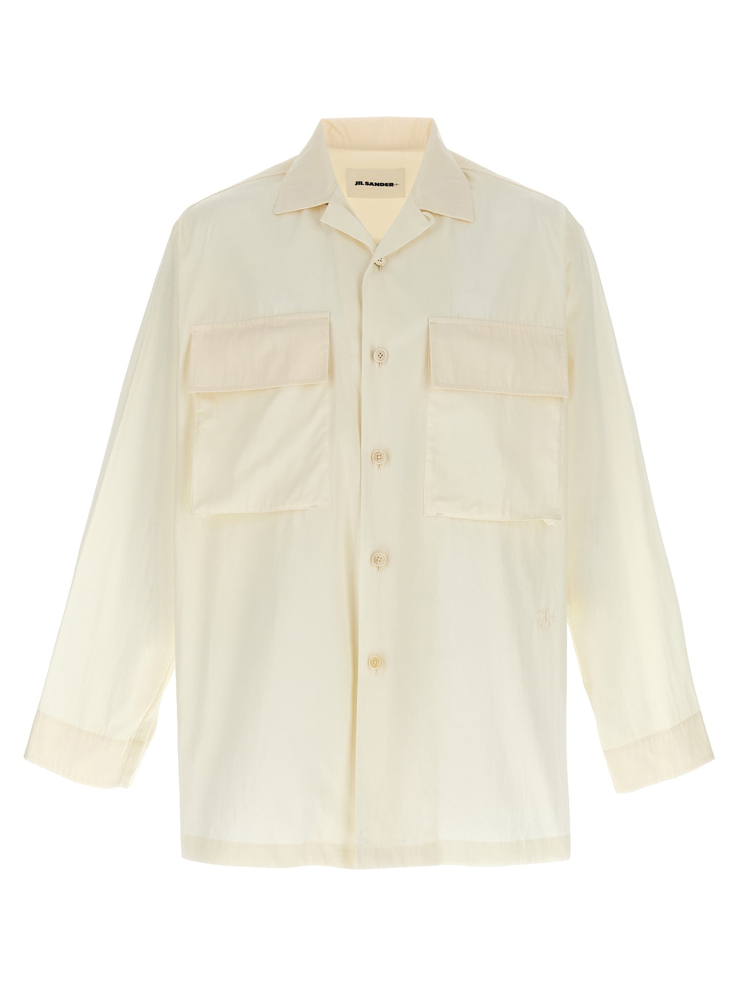 Jil Sander Men Logo Embroidery Shirt JIL SANDER