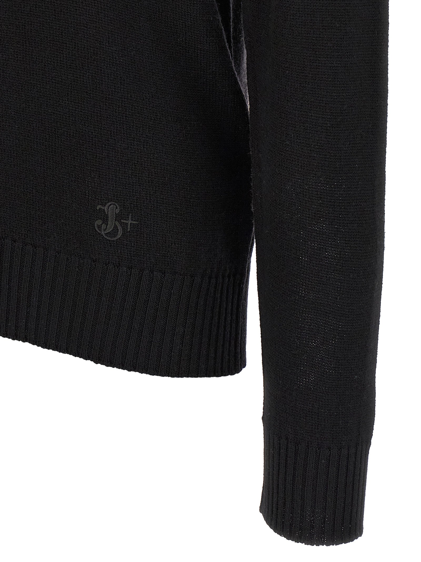 Jil Sander Men Logo Embroidery Sweater JIL SANDER