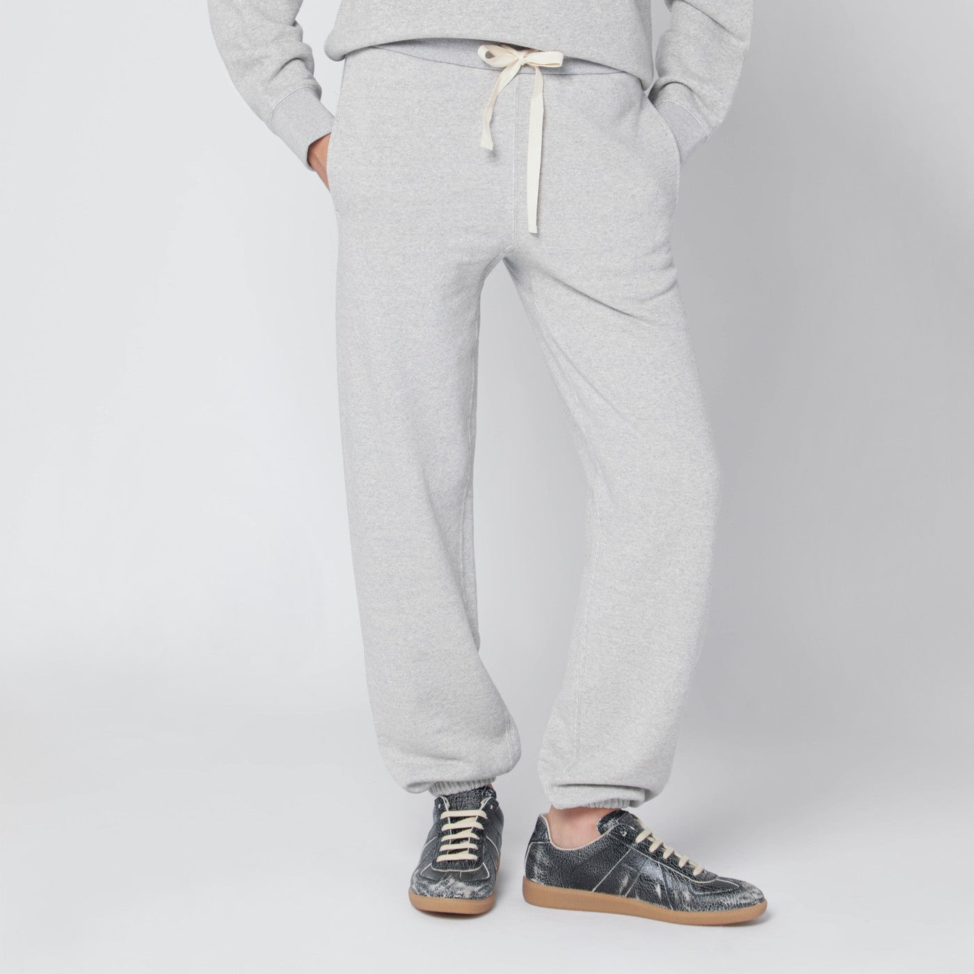 Jil Sander Light Grey Jogging Trousers Women JIL SANDER