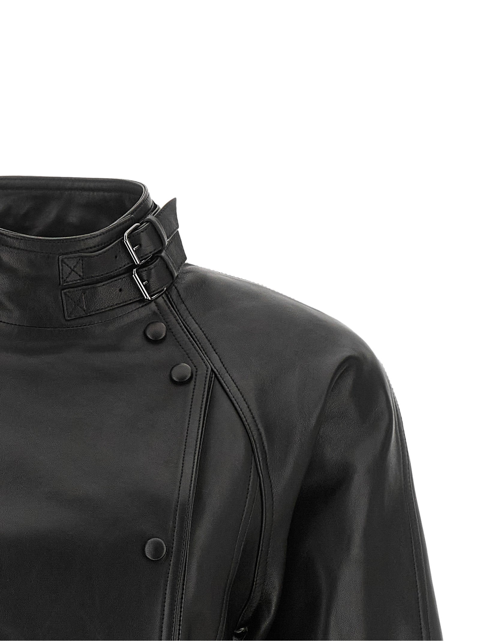 Balmain Women 'Iconica' Leather Jacket BALMAIN