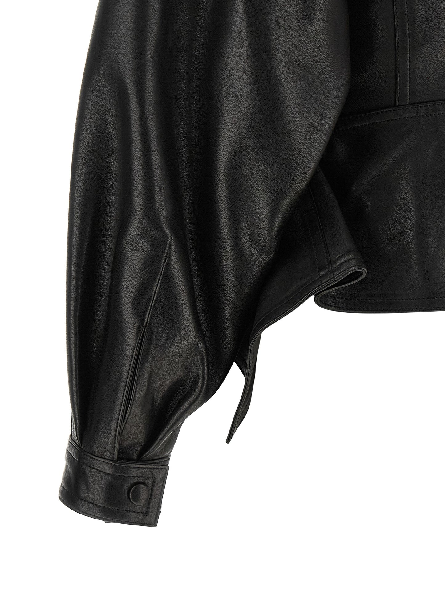 Balmain Women 'Iconica' Leather Jacket BALMAIN