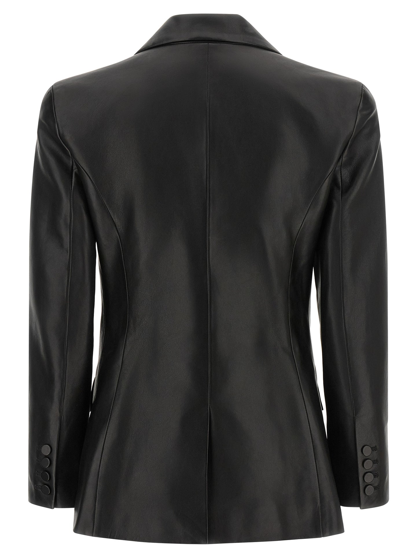 Balmain Women Leather Blazer BALMAIN