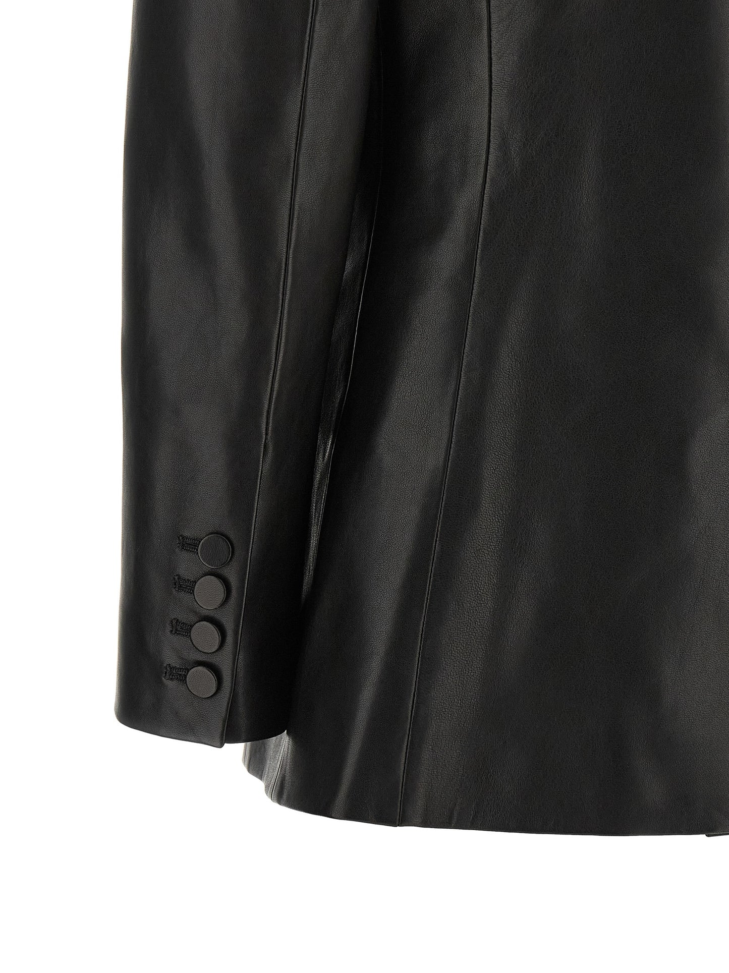 Balmain Women Leather Blazer BALMAIN