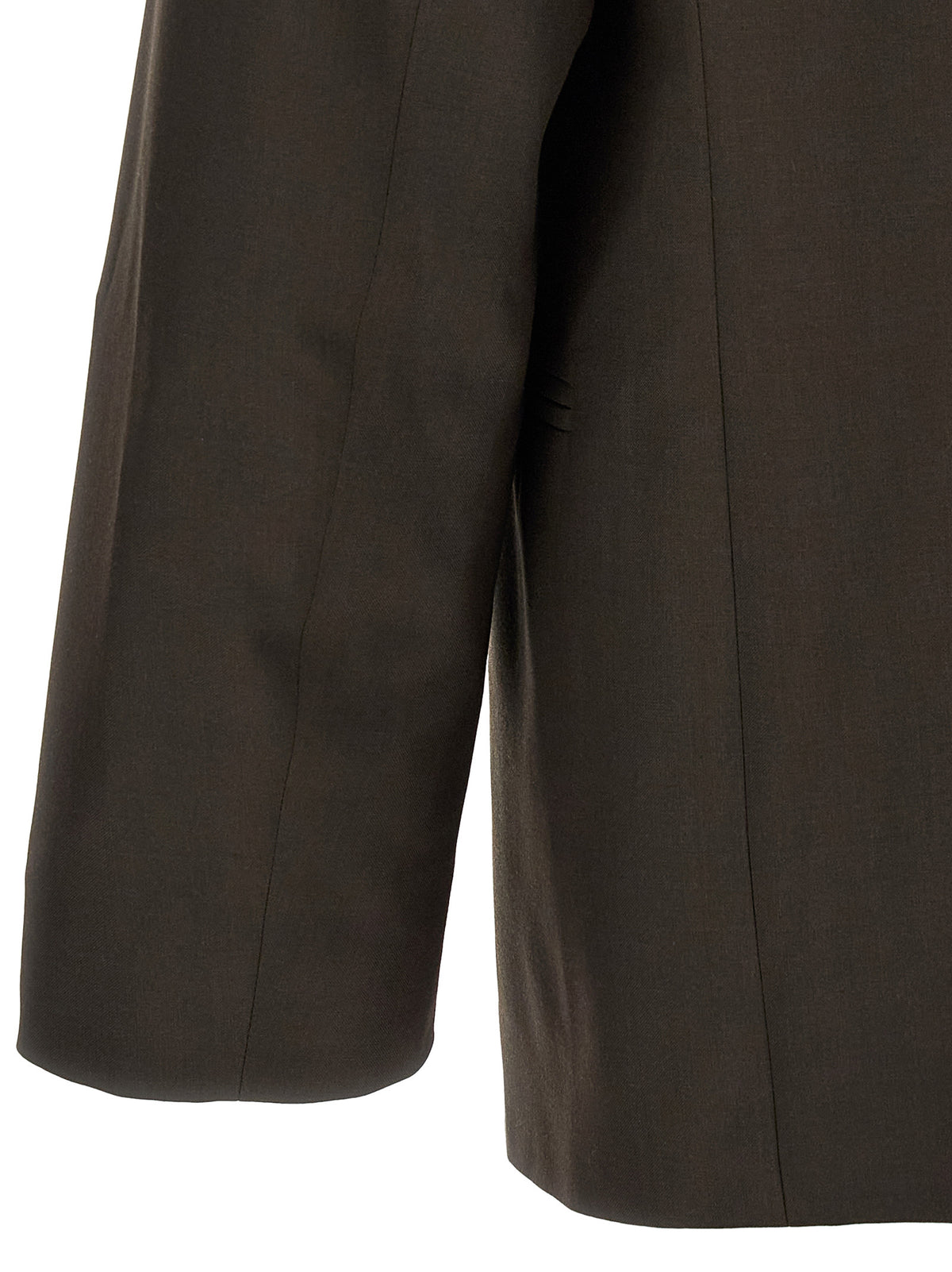 Lemaire Men Tropical Wool Double-Breasted Blazer LEMAIRE