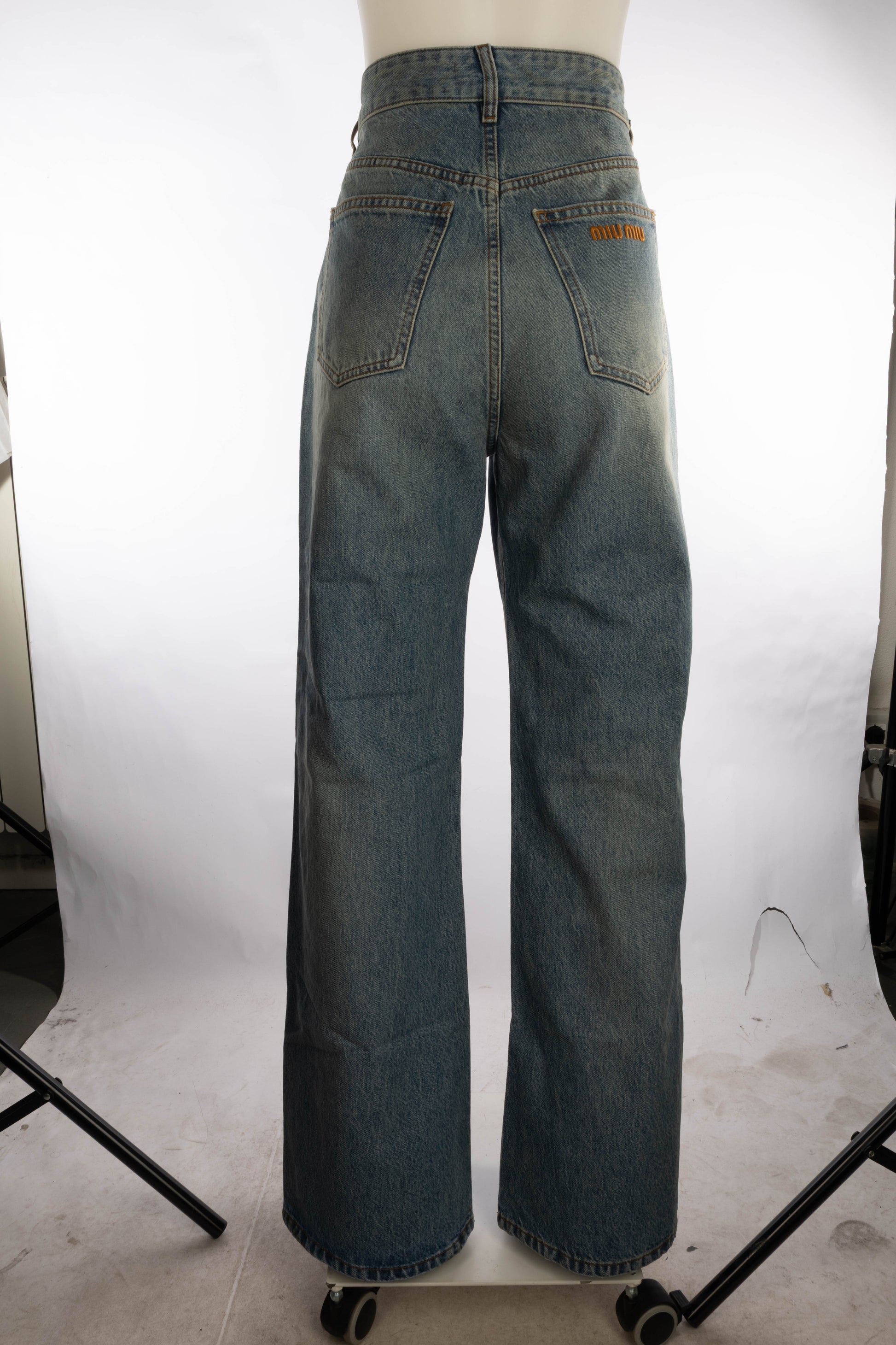 Miu Miu Woman Clothing Jeans MIU MIU