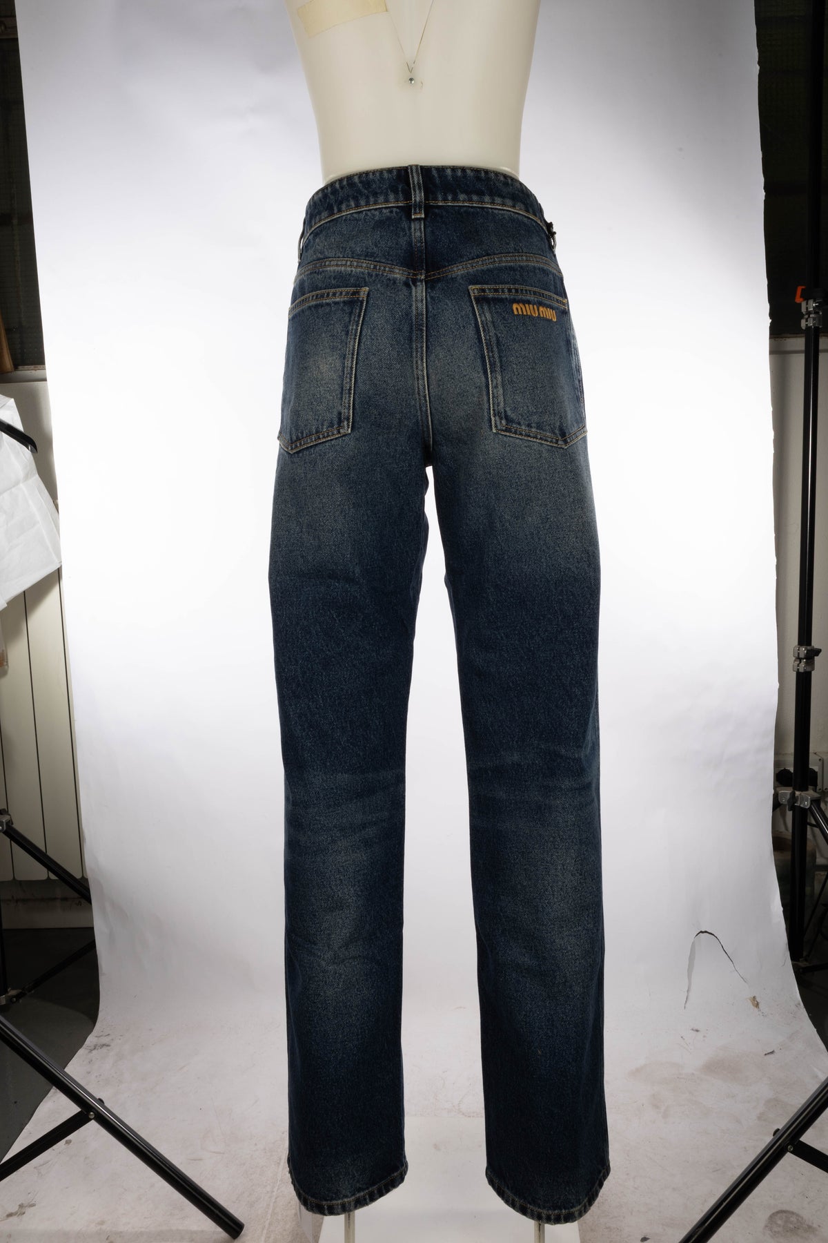 Miu Miu Woman Clothing Jeans MIU MIU