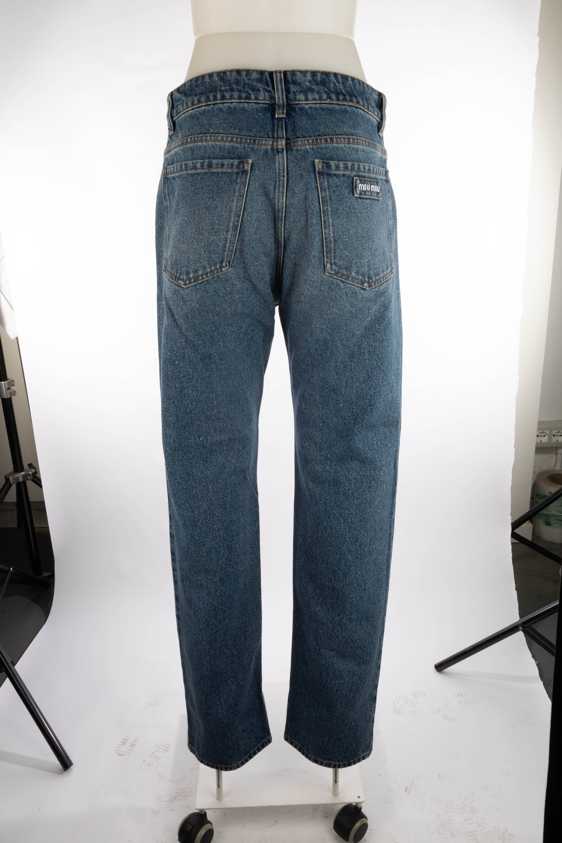 Miu Miu Woman Clothing Jeans MIU MIU