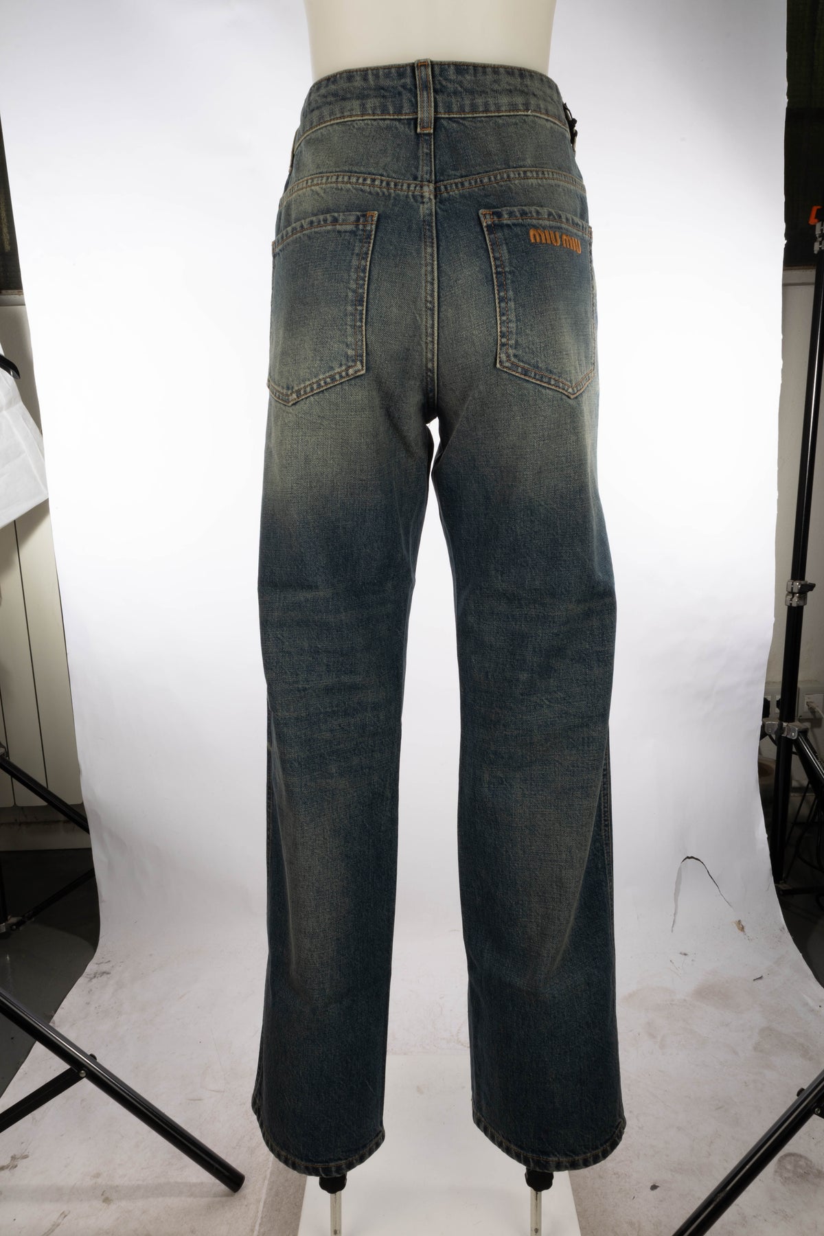 Miu Miu Woman Clothing Jeans MIU MIU