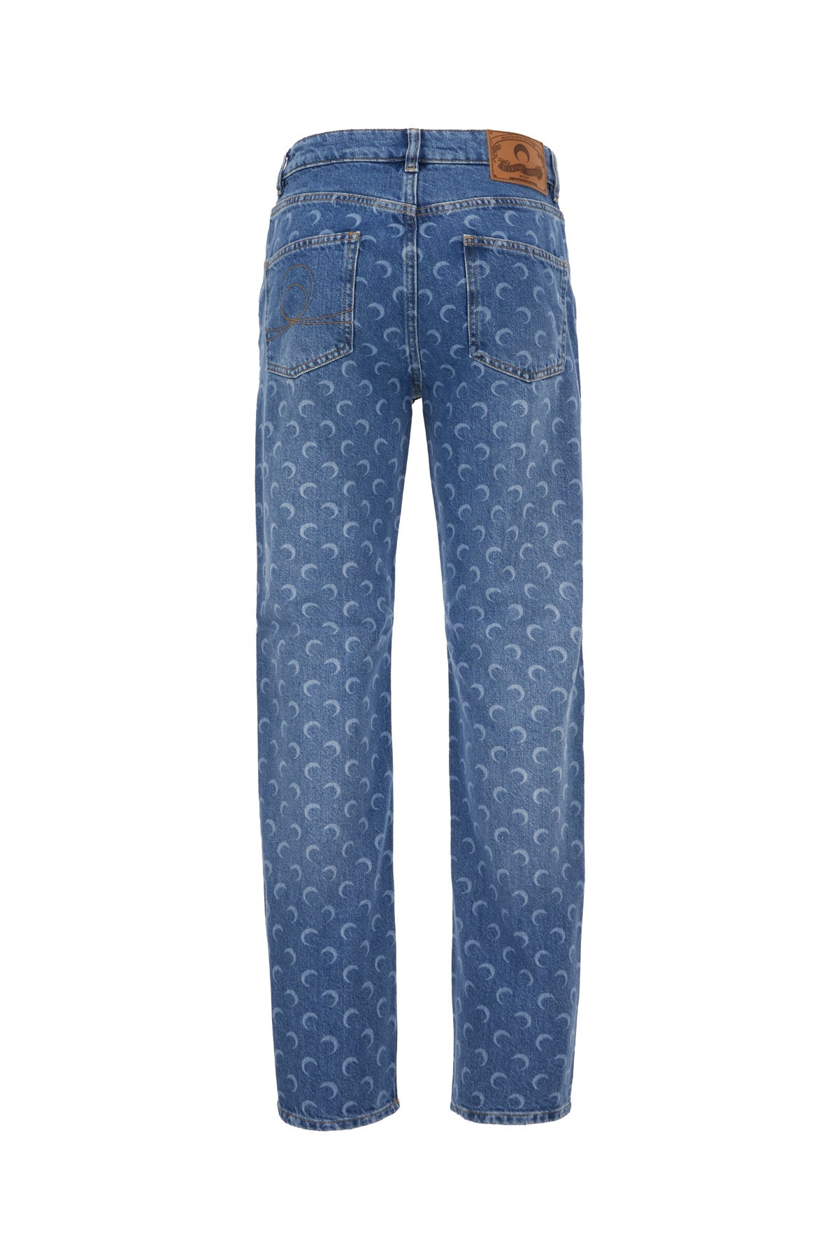 Marine Serre Woman Clothing Jeans