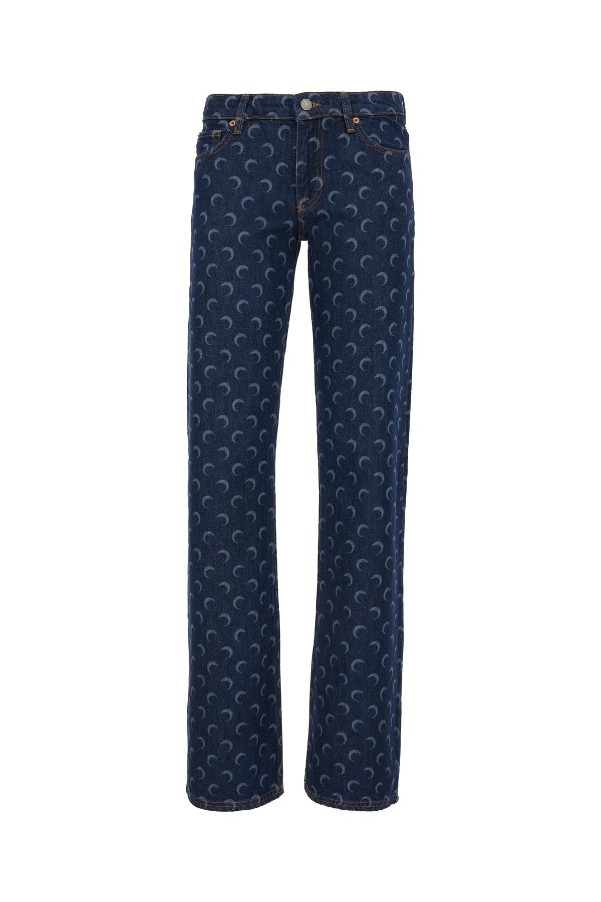 Marine Serre Woman Clothing Jeans