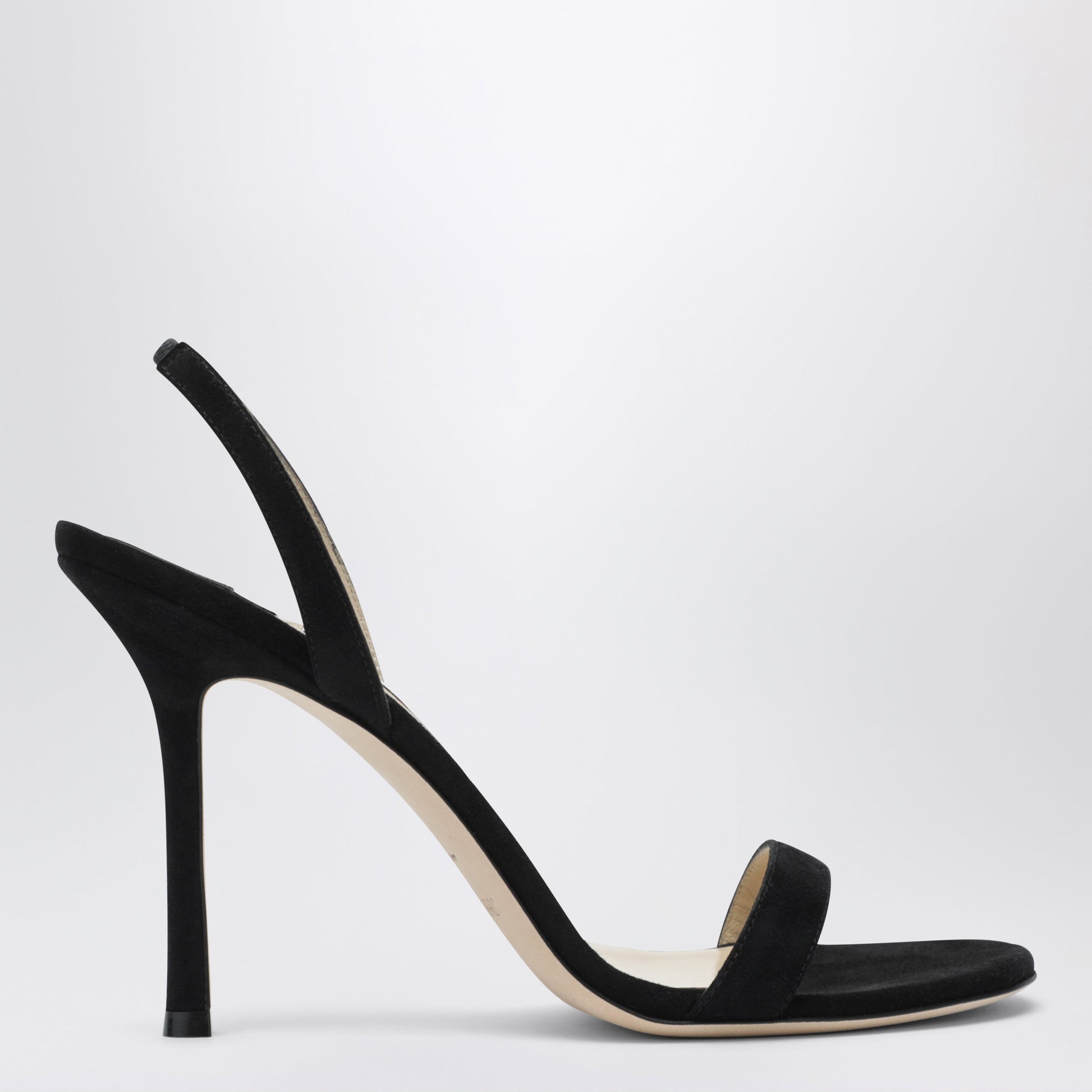Jimmy Choo Jenn 100 Black Suede Sandals Women JIMMY CHOO