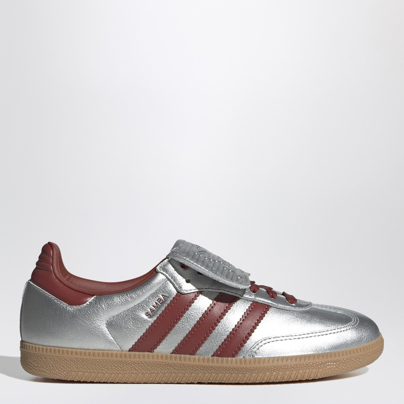 Adidas Originals Sneakers Samba Lt Silver Metallic/Preloved Ruby/Gum Women adidas Originals