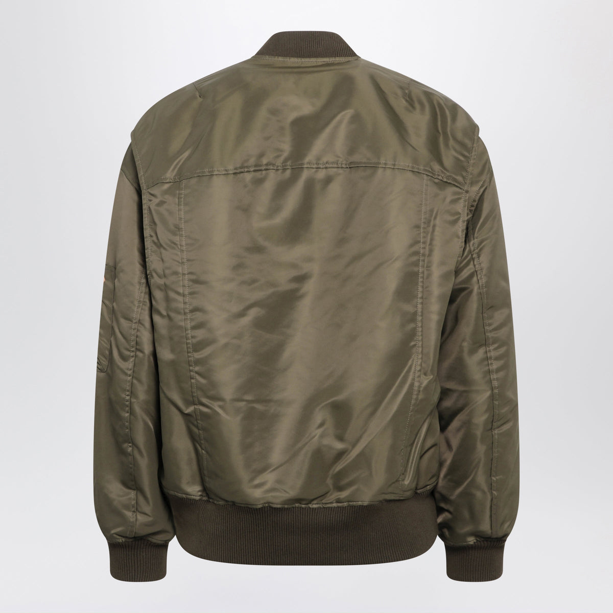 Jw Anderson Oversized Military Green Nylon Bomber Jacket Men J.W. ANDERSON