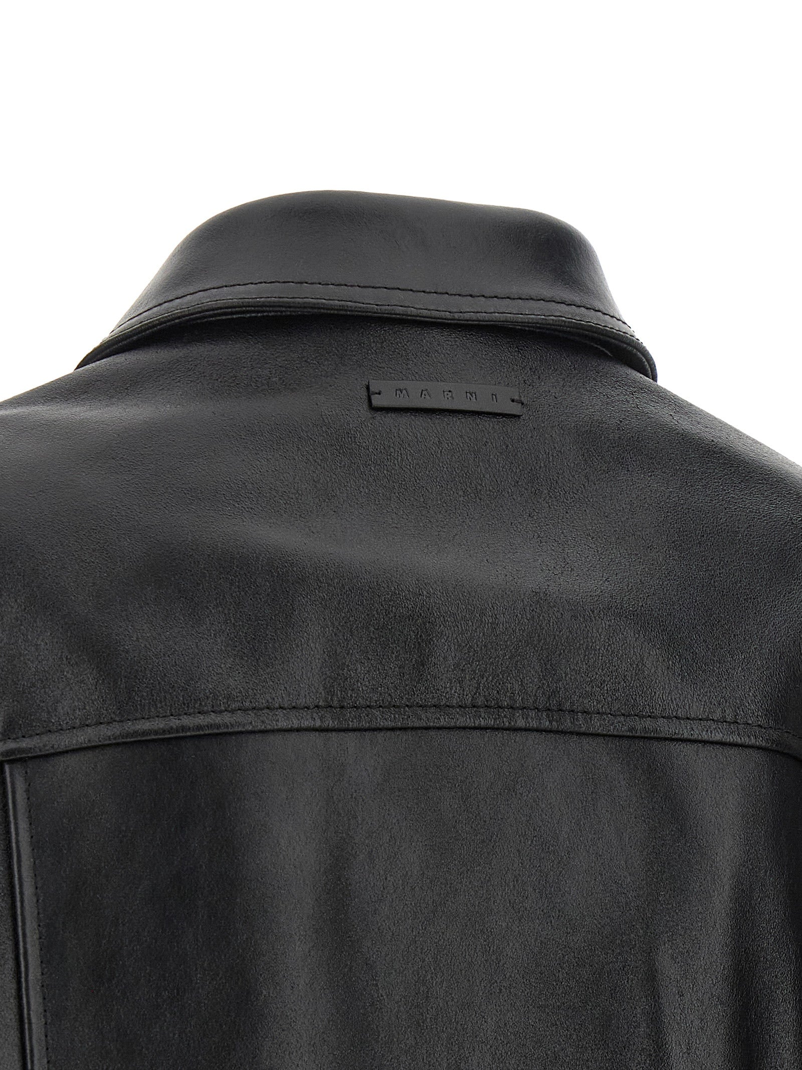 Marni Women Leather And Suede Jacket MARNI