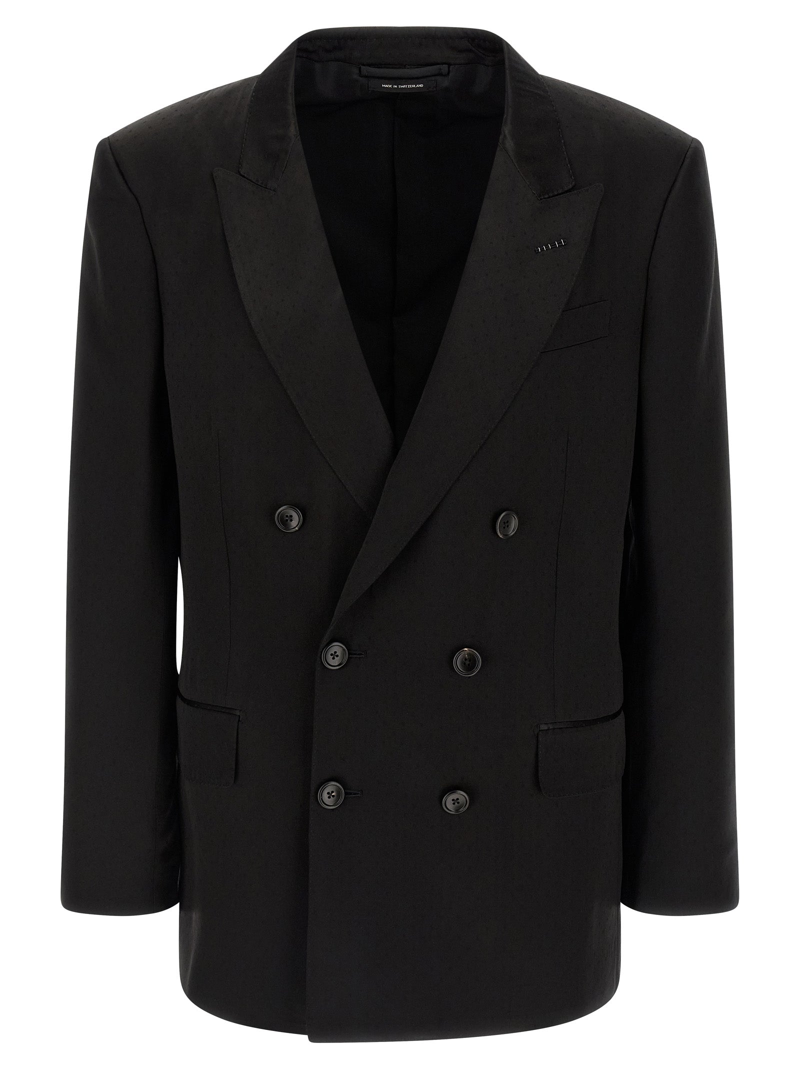 Tom Ford Men Tone-On-Tone Polka Dot Blazer TOM FORD