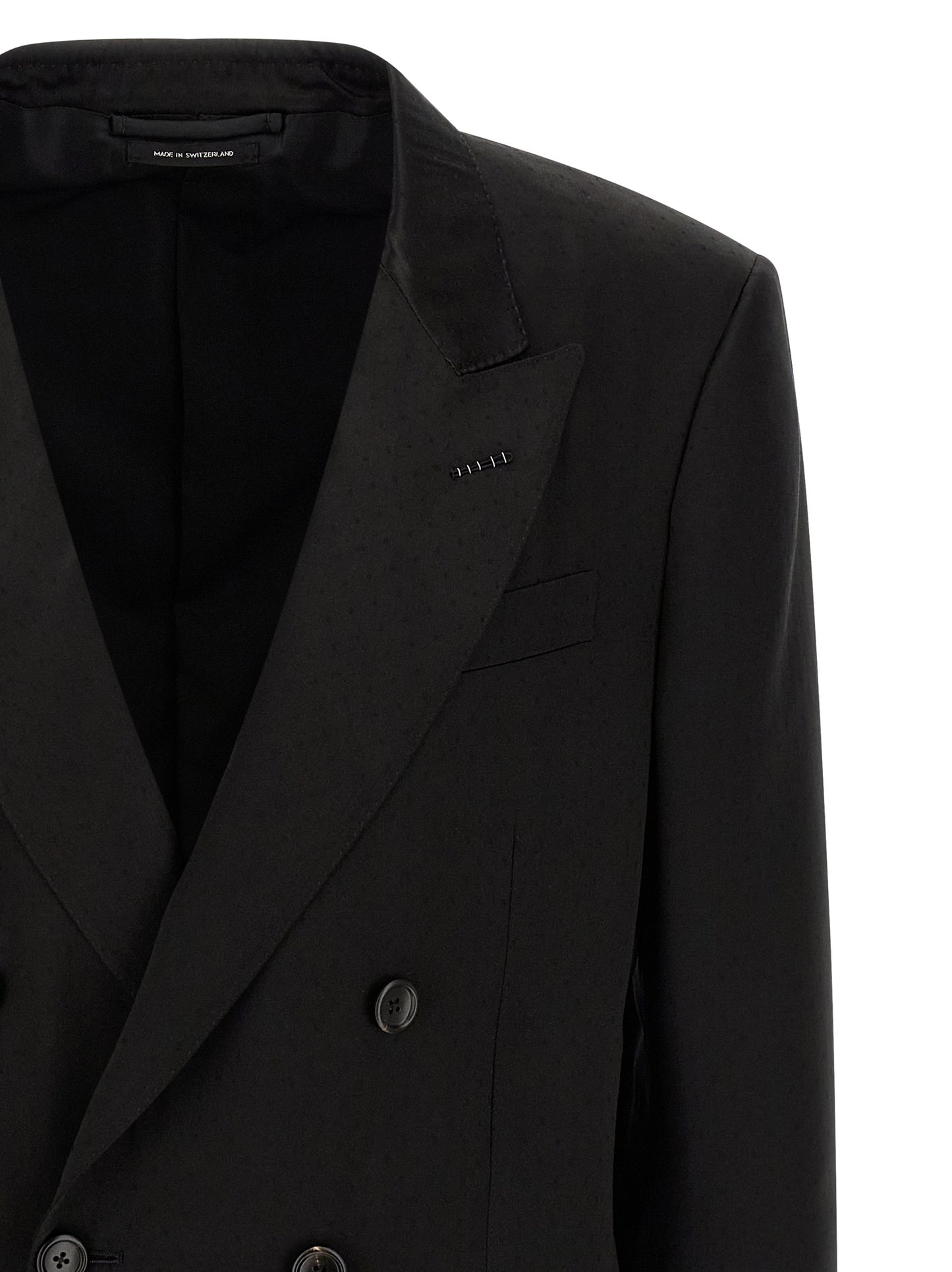 Tom Ford Men Tone-On-Tone Polka Dot Blazer TOM FORD